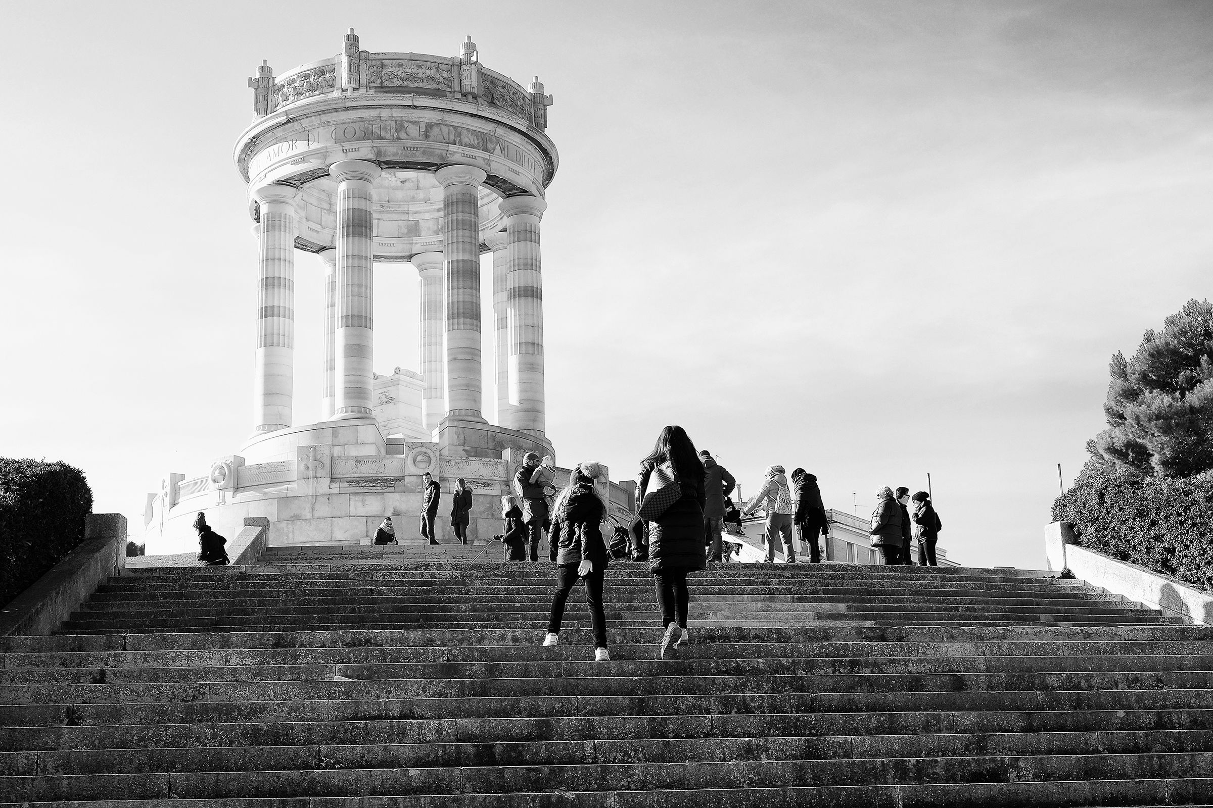 La scalinata del Passetto