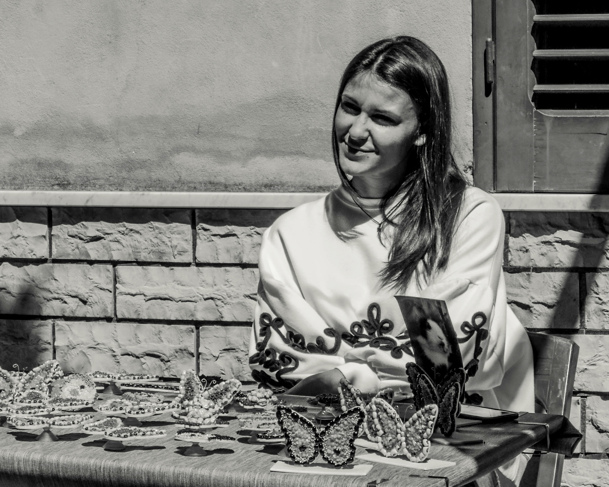 La venditrice di farfalle