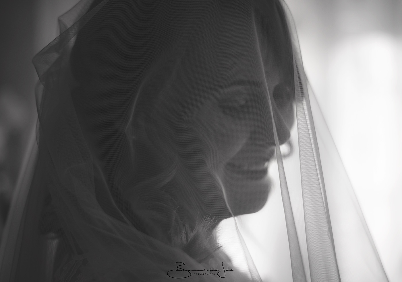 Happy bride