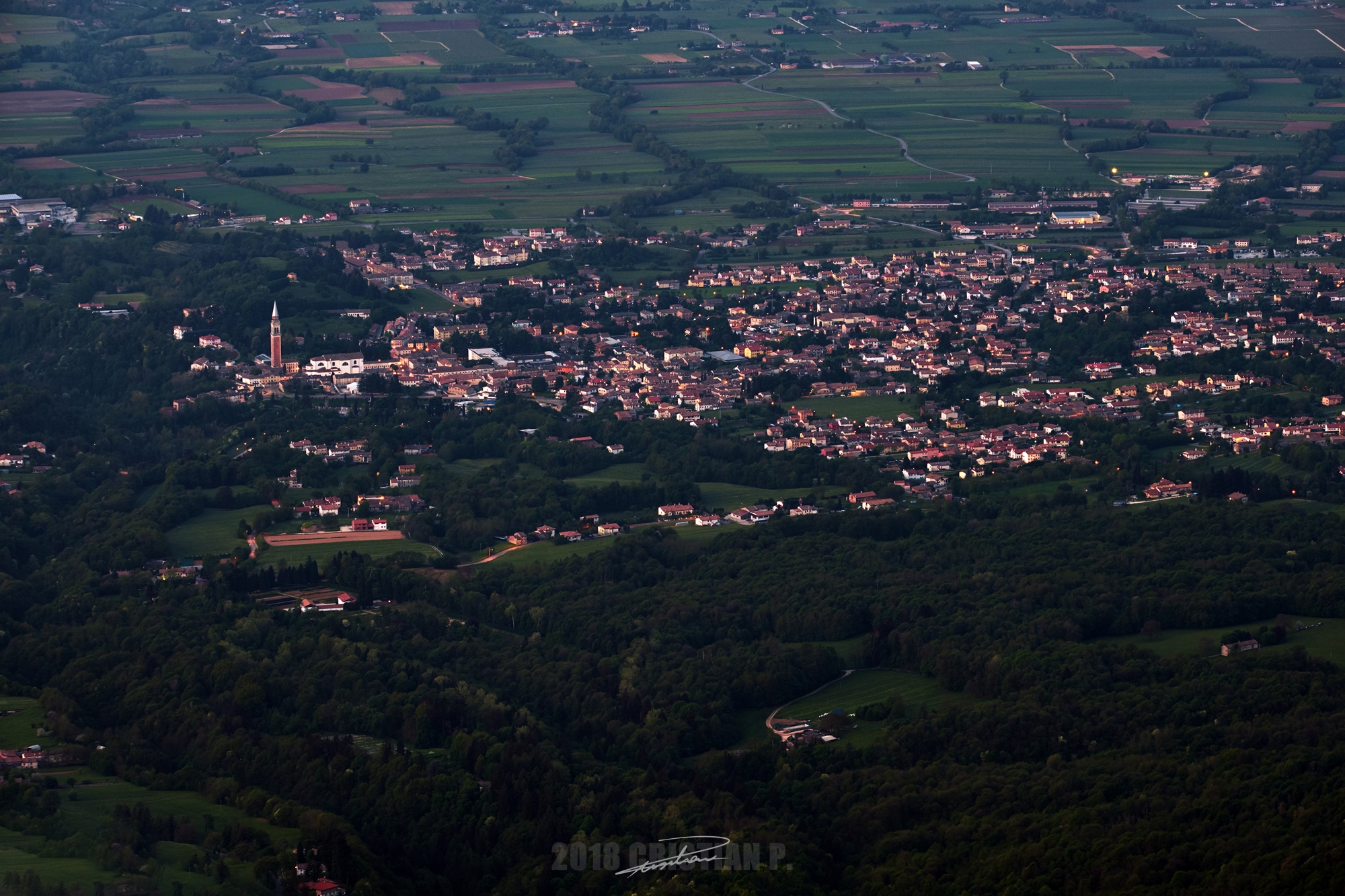 Crespano del Grappa - Poco prima dell'alba