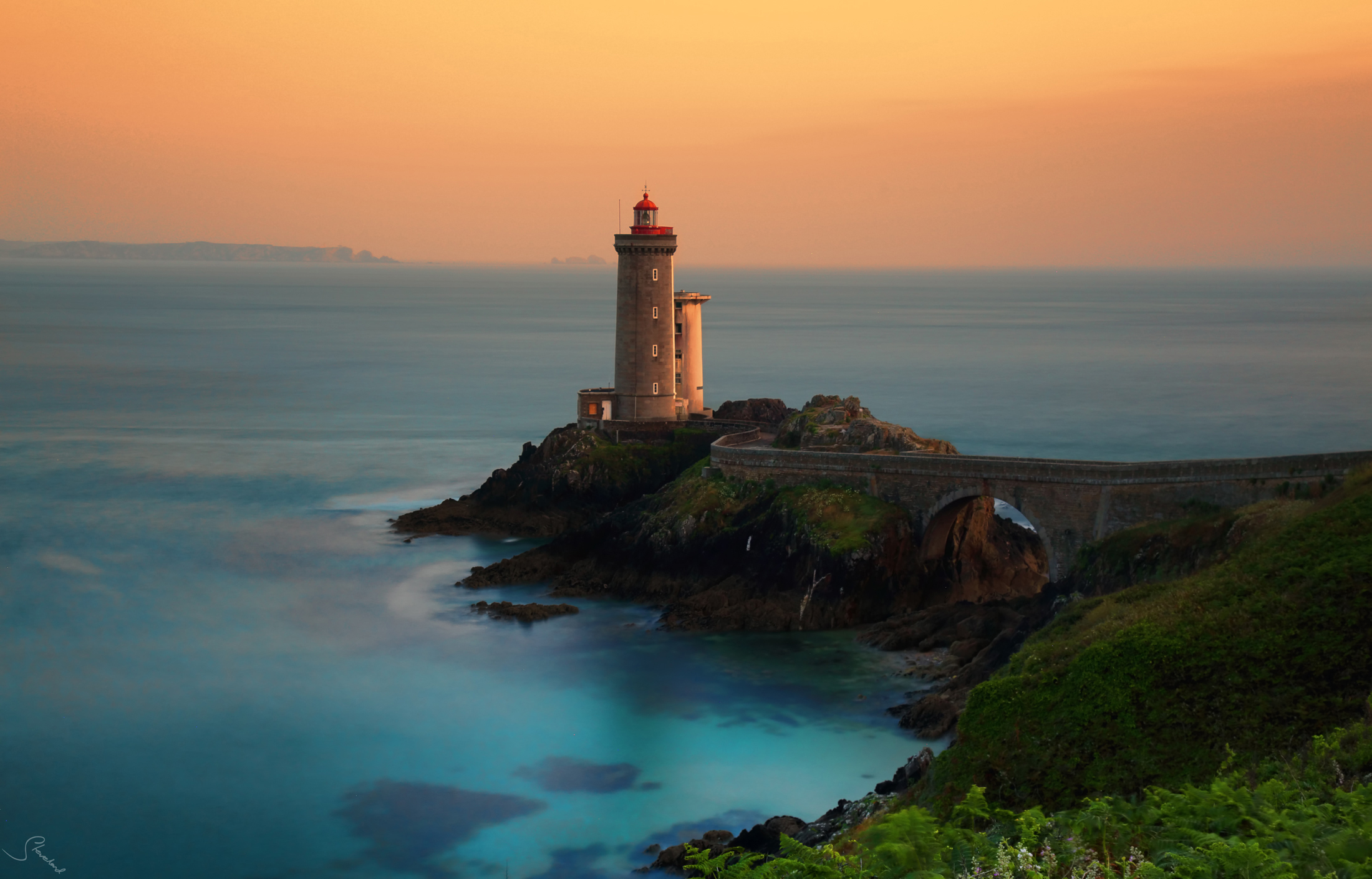 Sunset at the lighthouse