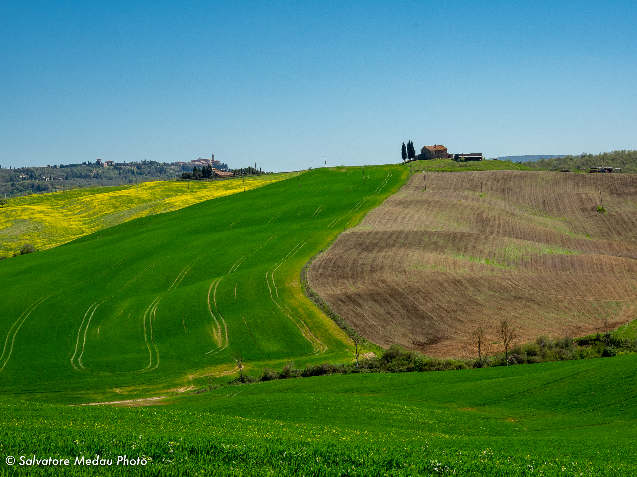 Hills in Val d'Orcia