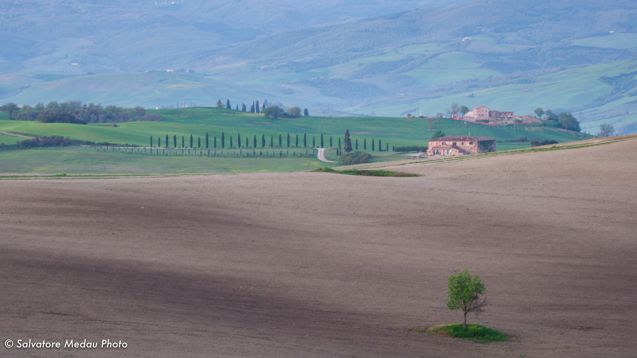 Hills in Val d'Orcia