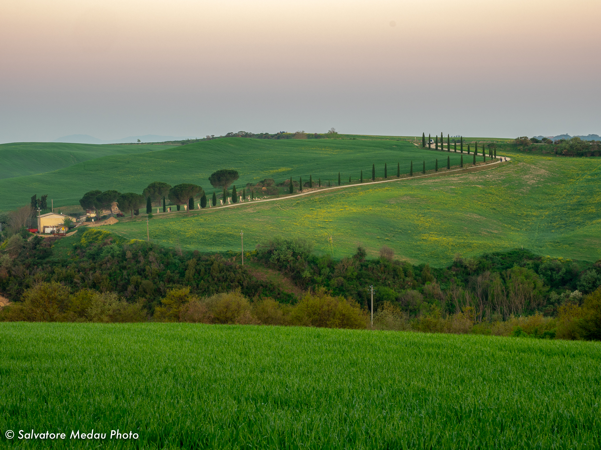 Hills in Val d'Orcia