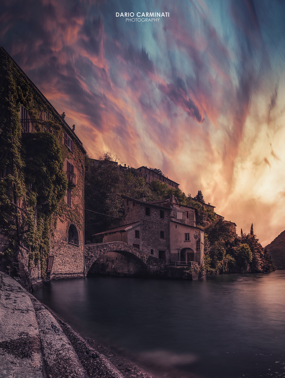 Tramonto sul Lago di Como