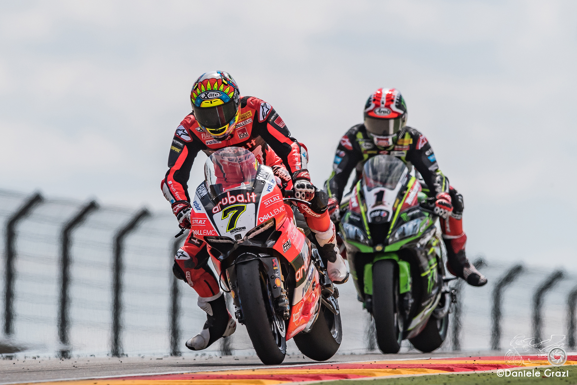 Chaz Davies-Jonathan Rea-Aragon 2018