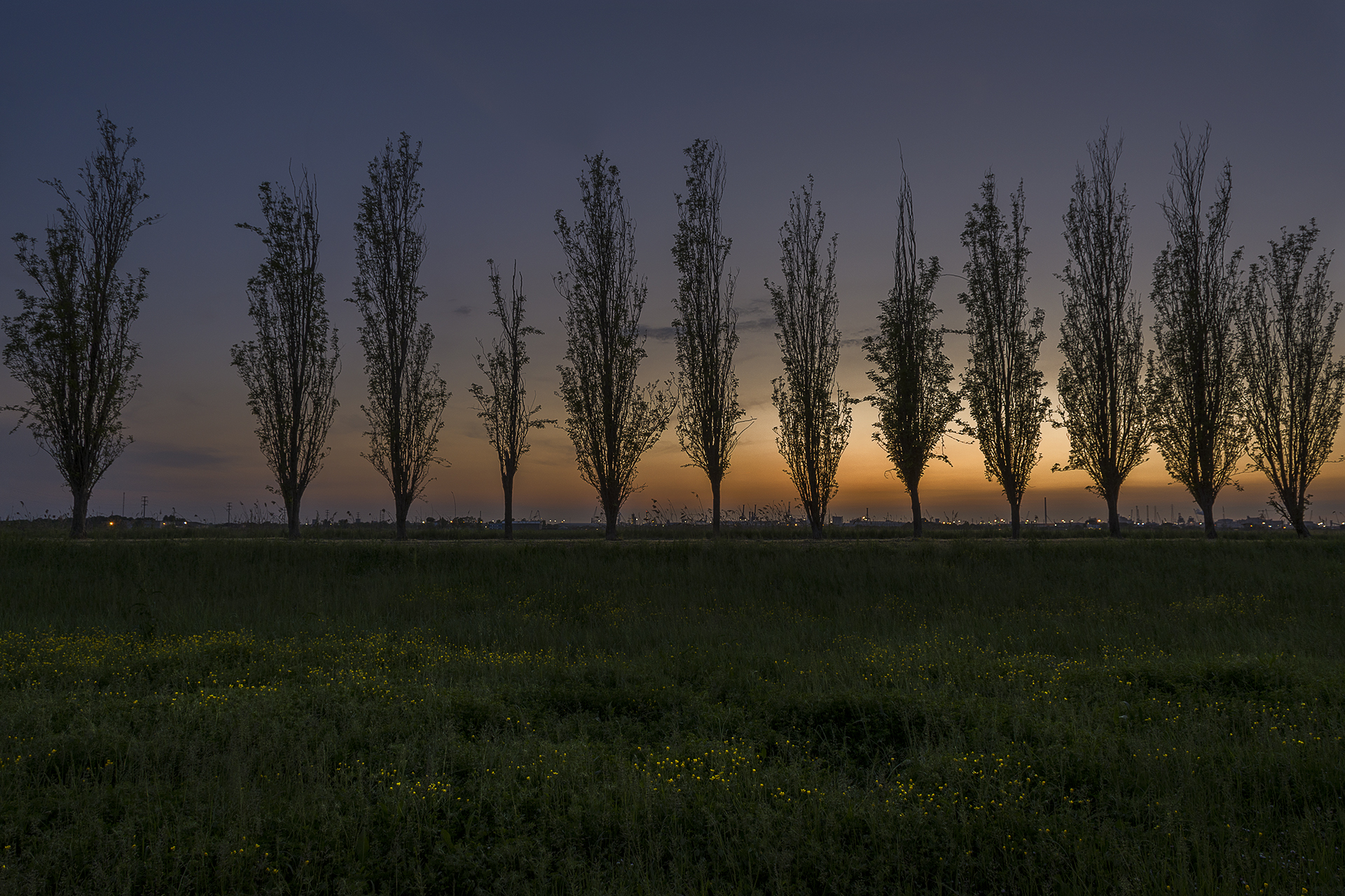 Sunset in Punta Marina