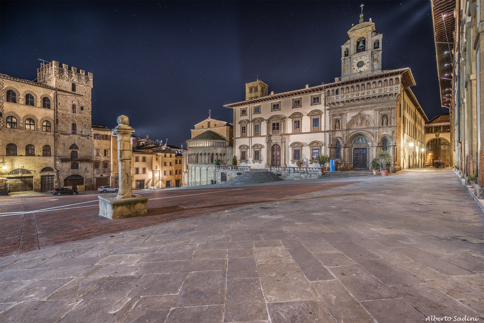 Piazza Grande ad Arezzo