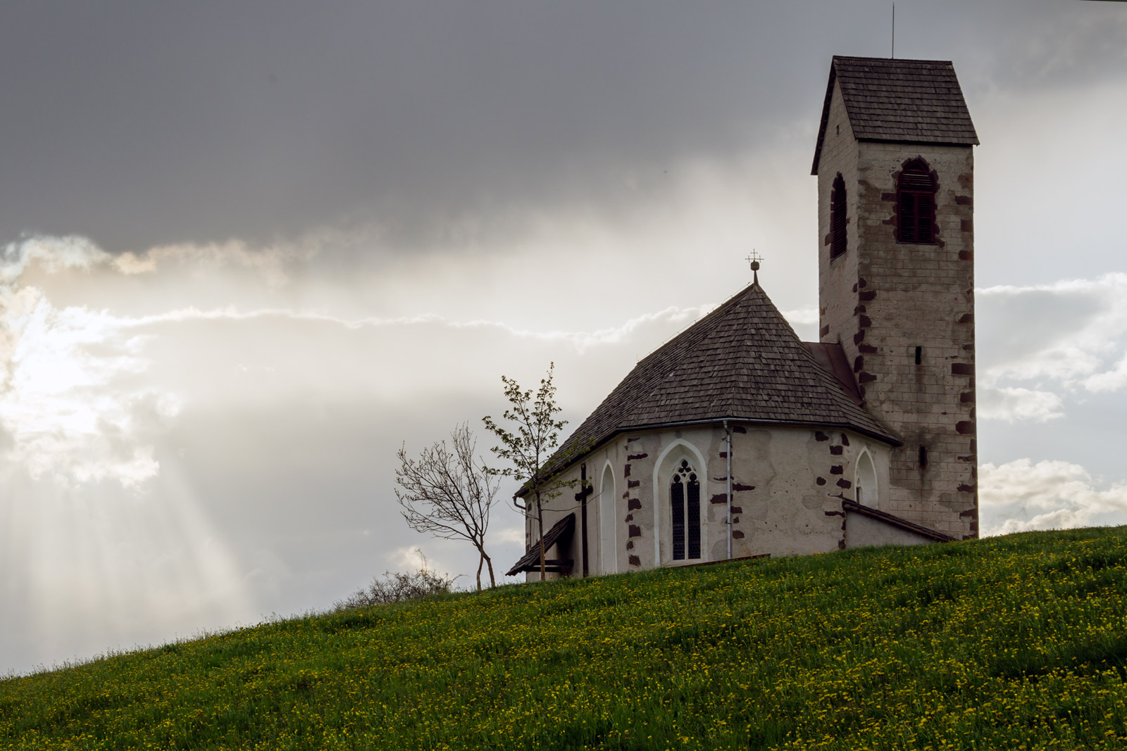 Val di Funes-Church of St. James