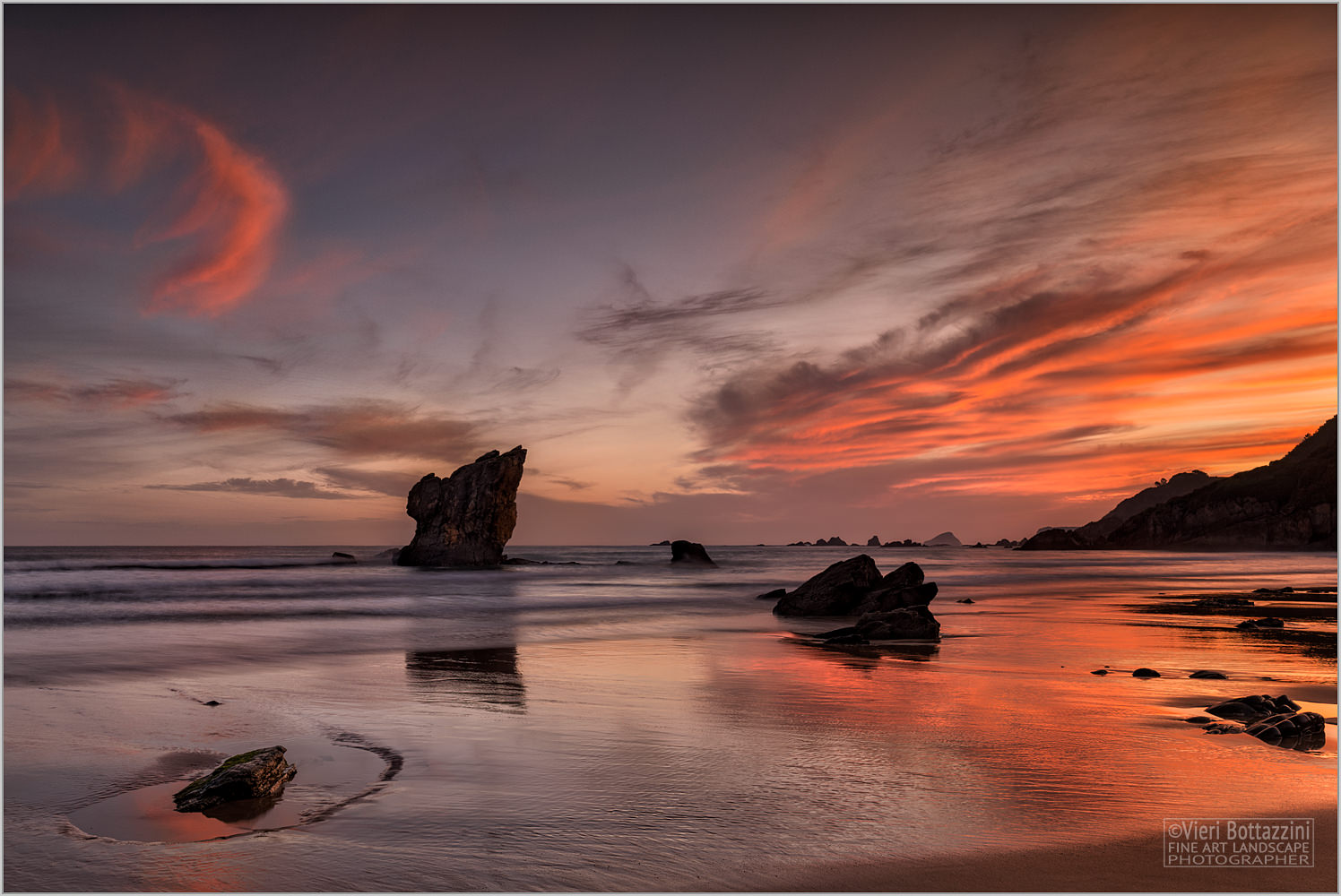 Playa de Aguilar at dawn