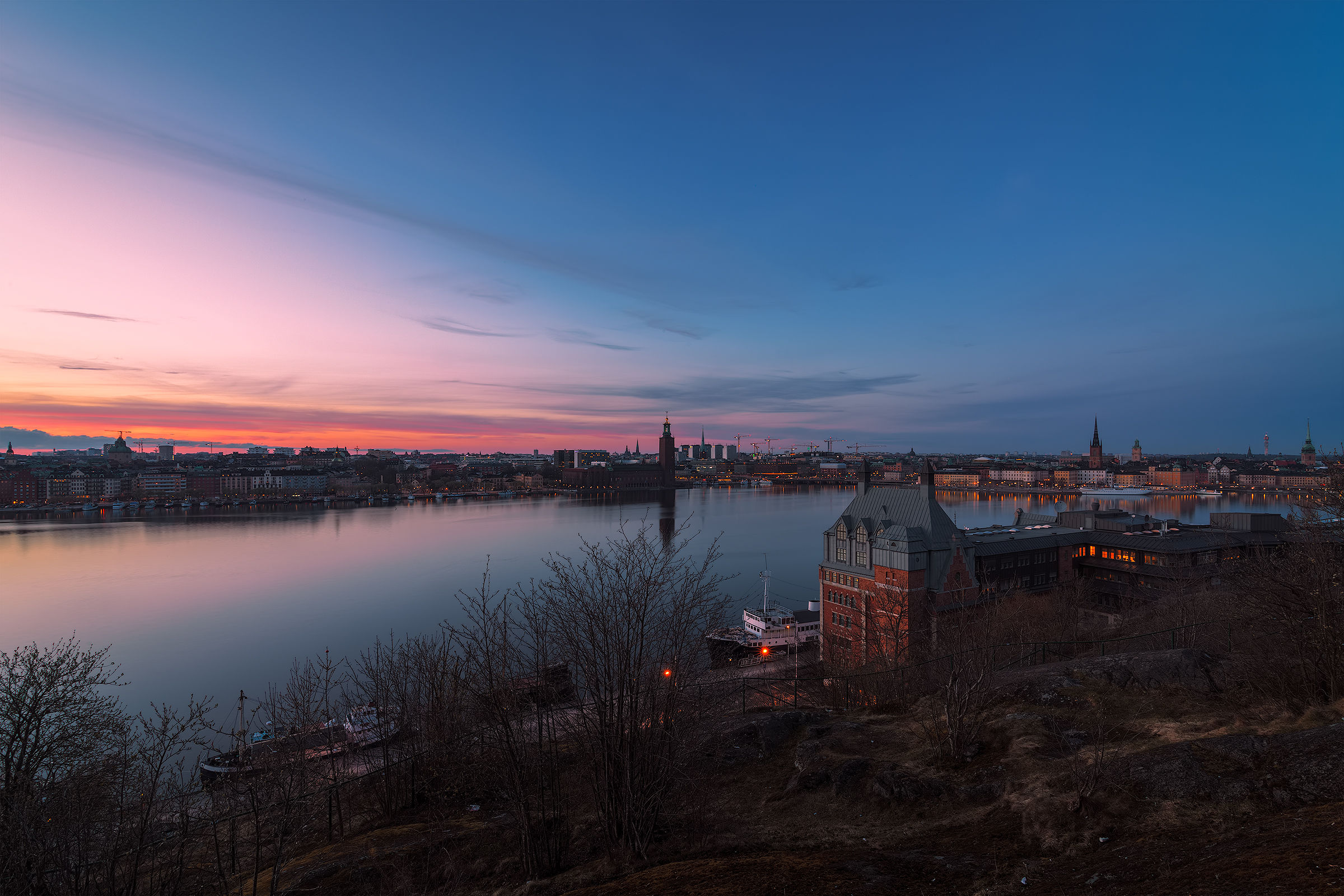 On top of Stockholm.