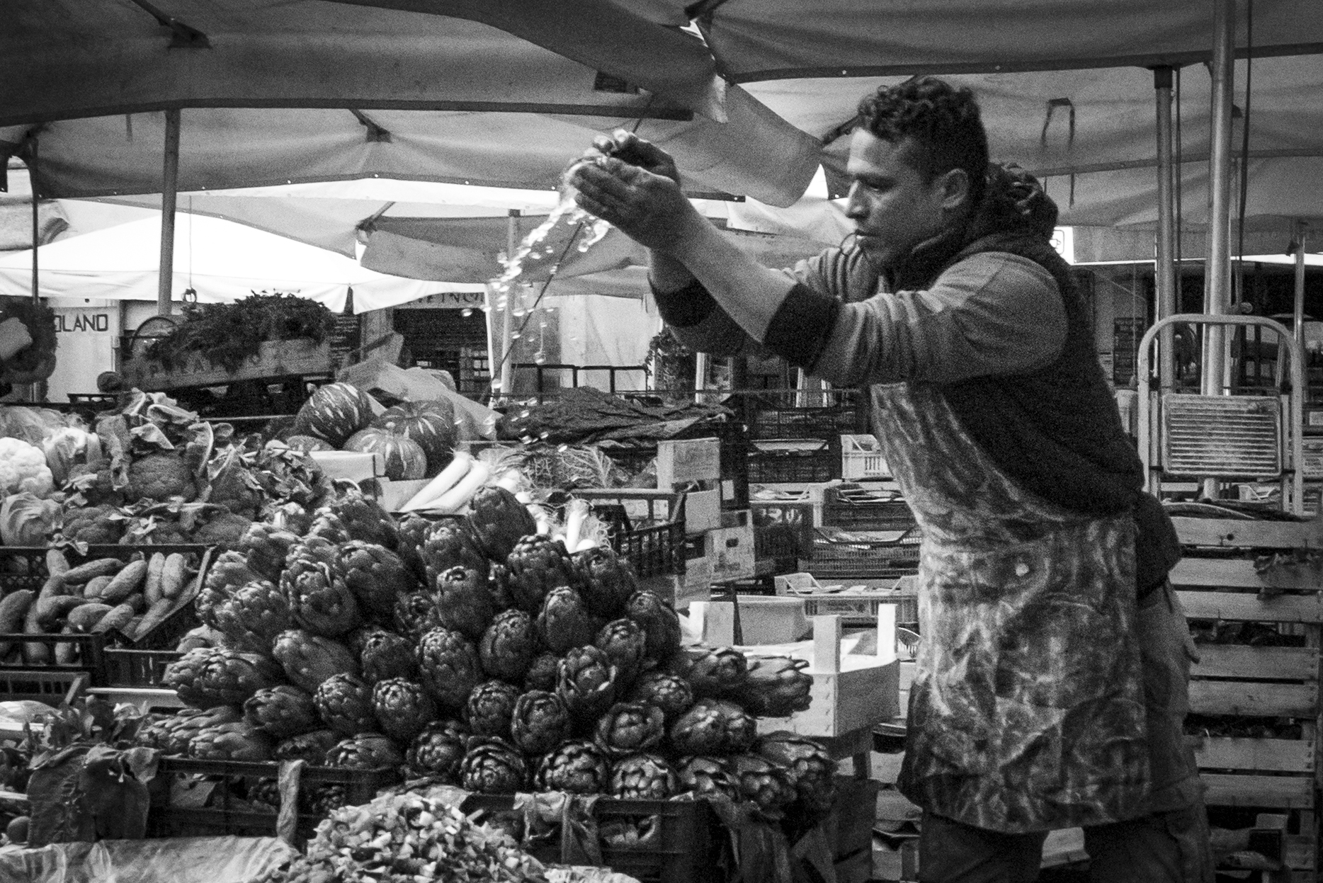 Campo de Fiori, early morning