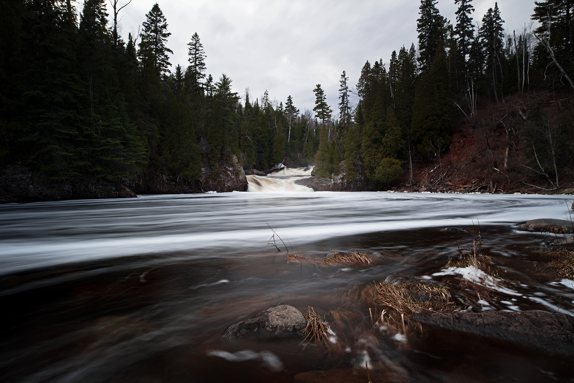 Baptism River in Spring
