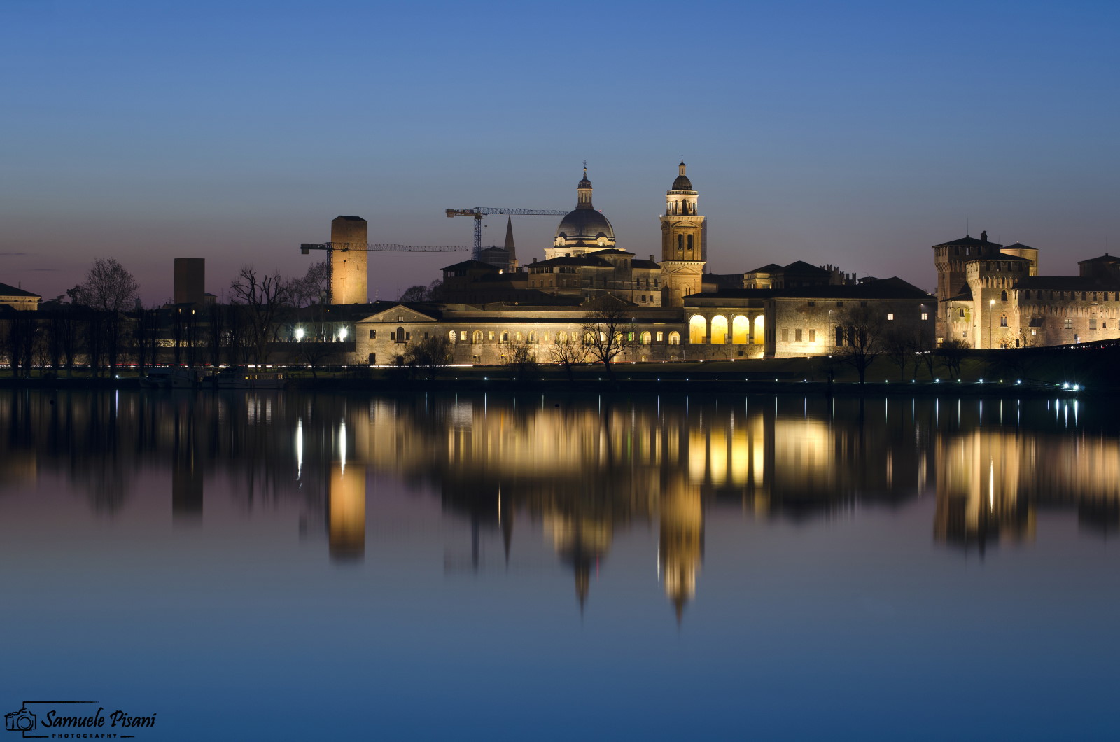 The Blue Hour in Mantua