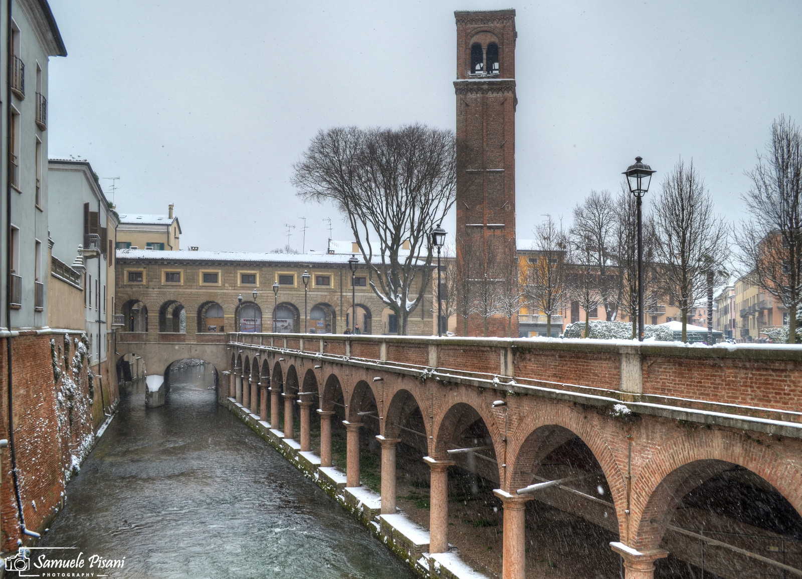Fish of Giulio Romano under the snow-Mantova