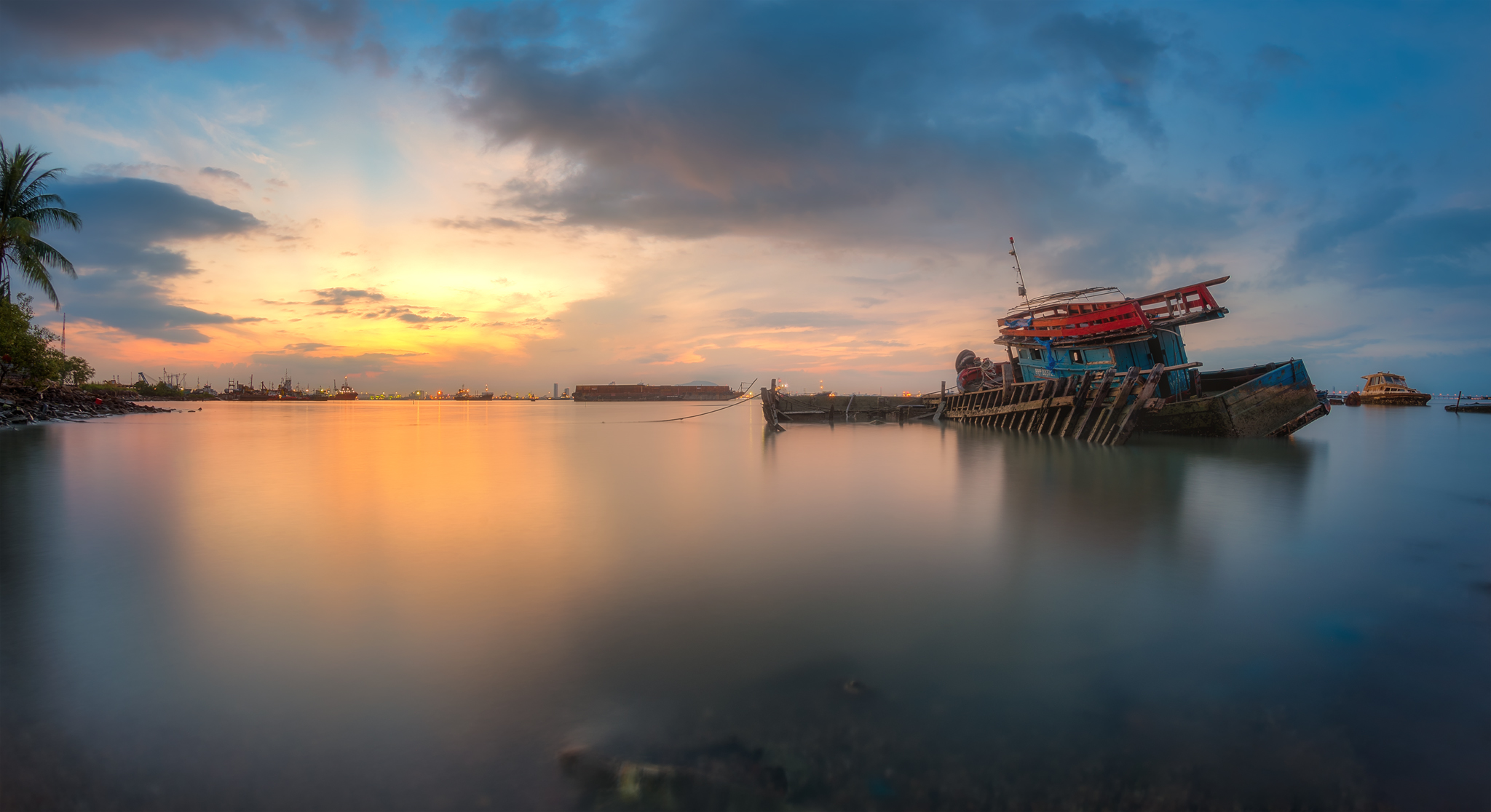 Abandoned boat