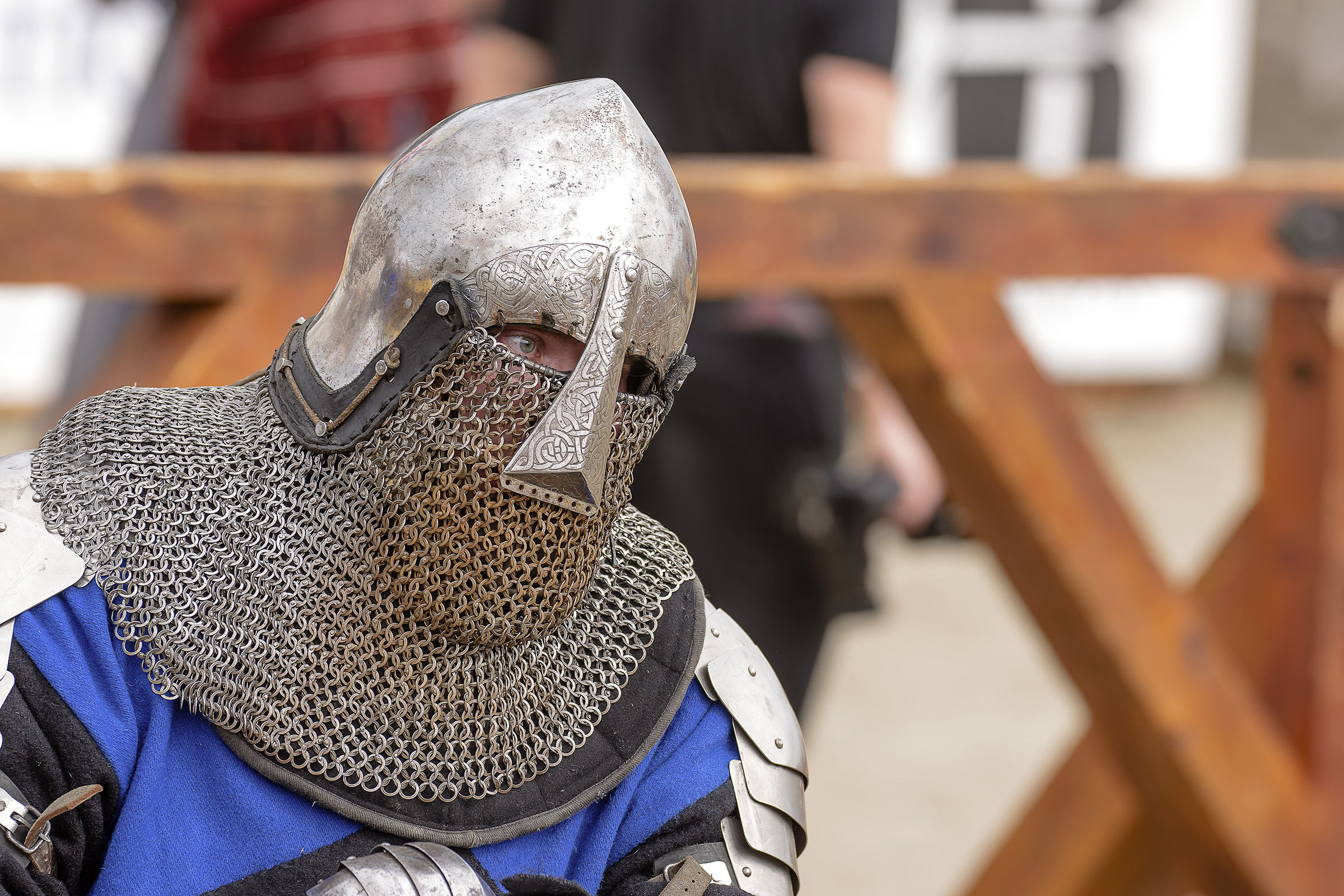 The look of the warrior