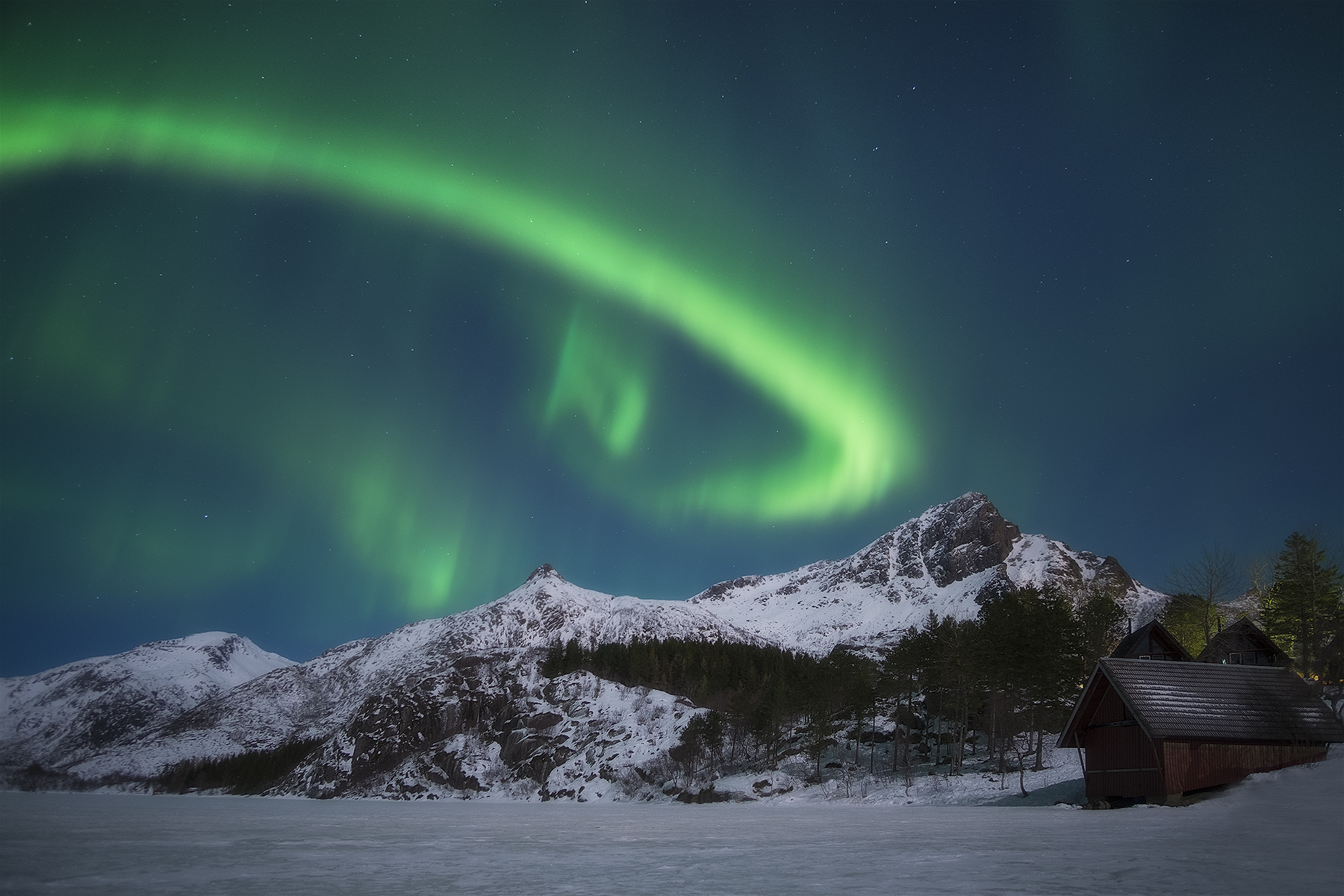 Northern Light in Solvaer