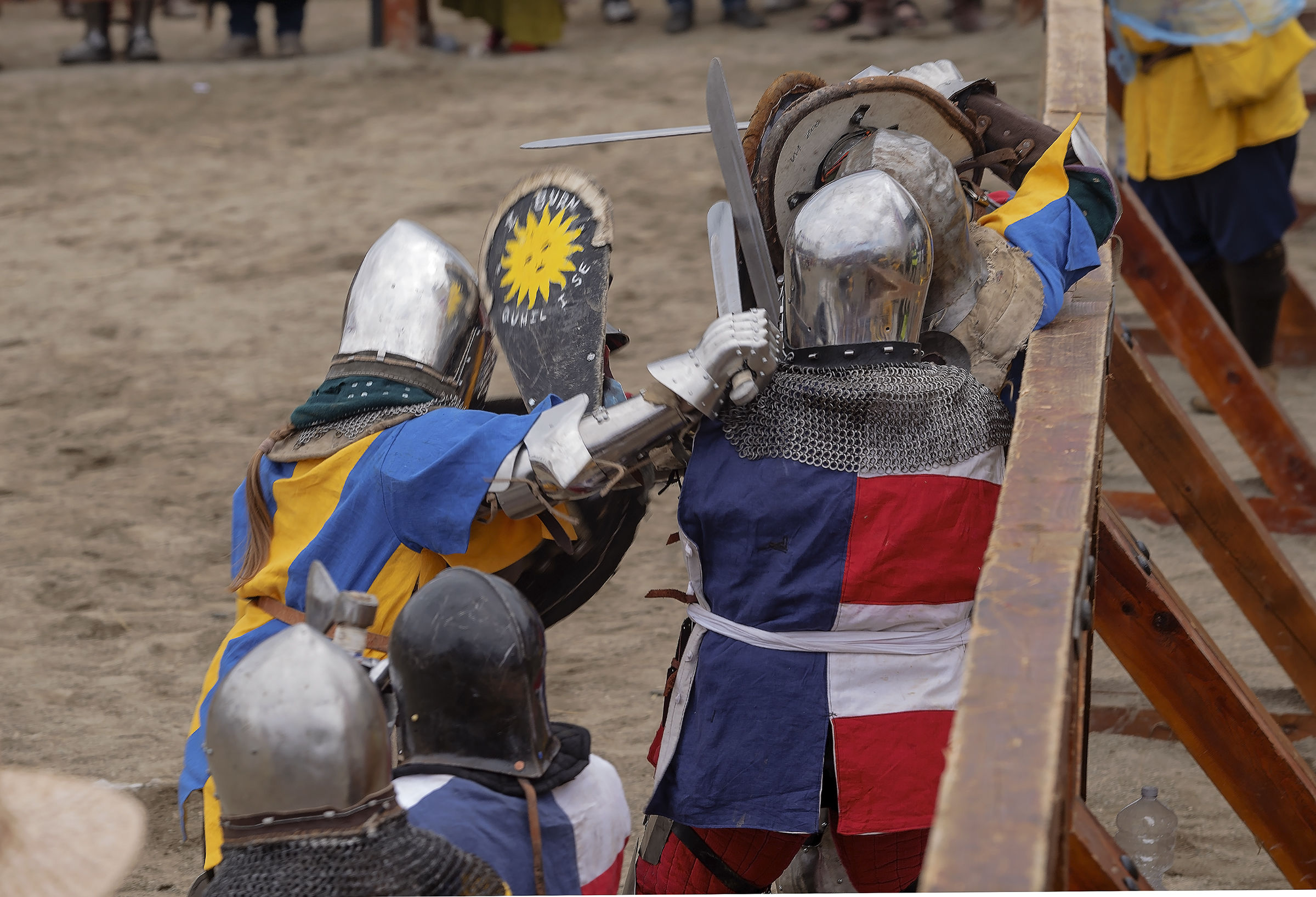 The clash against the Ukrainians