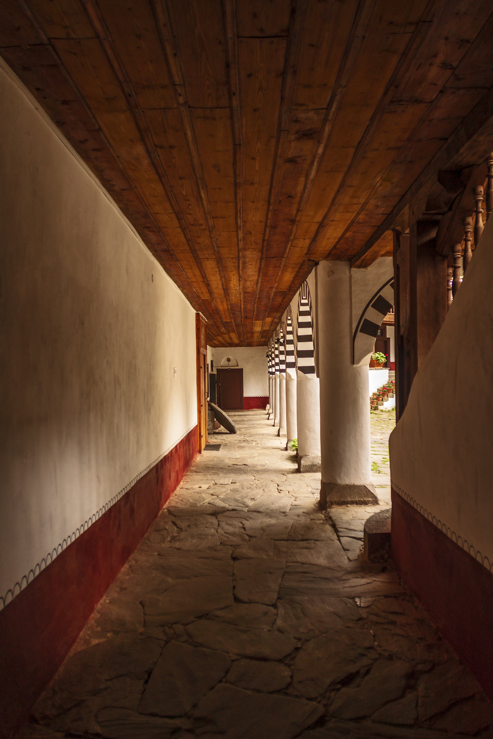 Interior Rila Monastery