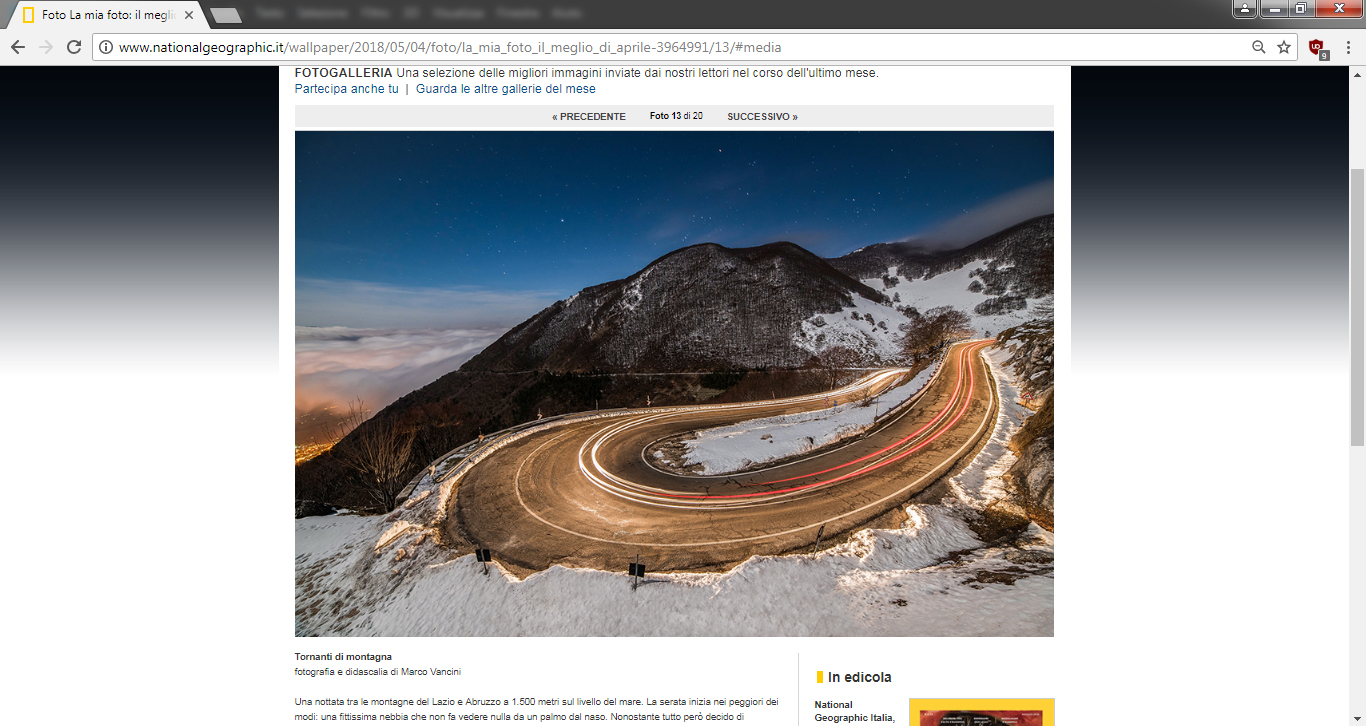 For the 3rd time on National Geographic