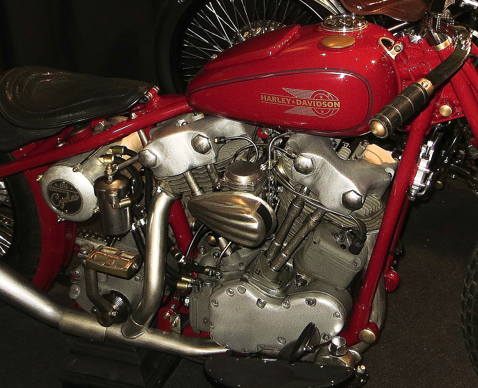 Motore Harley Davidson.