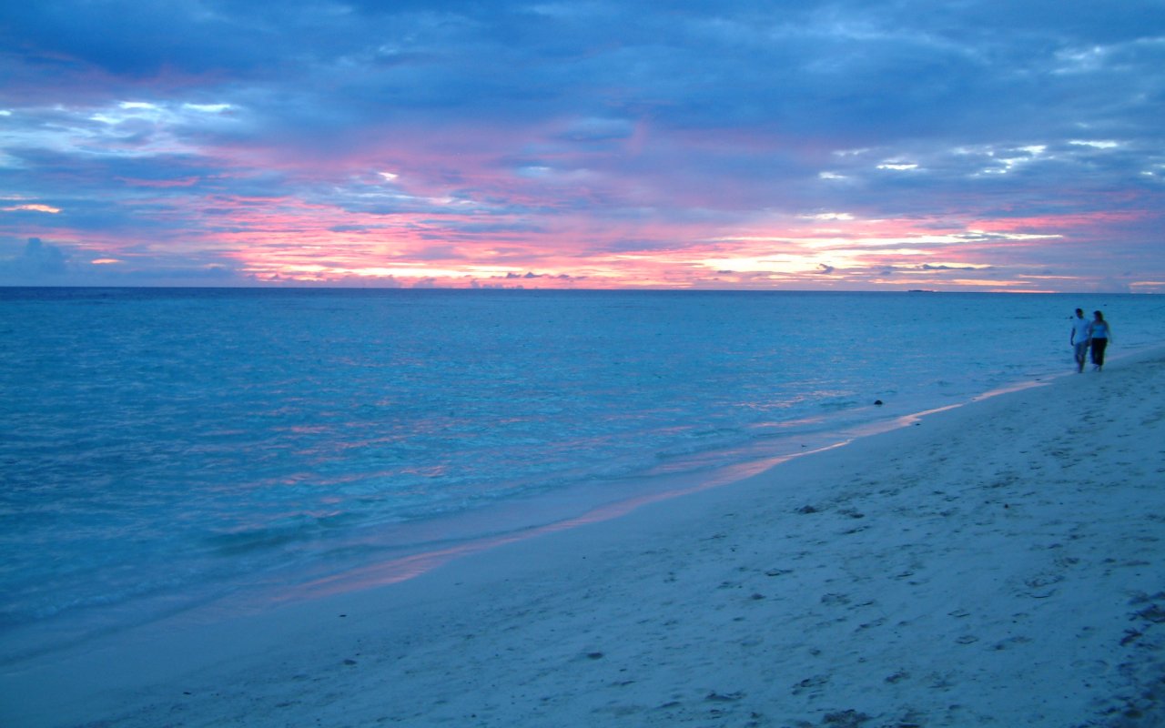Sunset at Machchafushi - Maldives