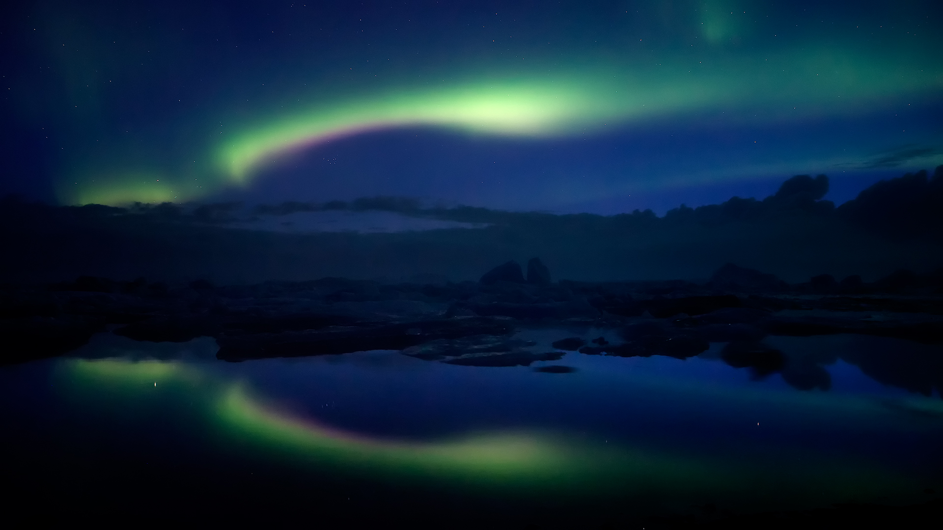 Aurora Jökulsárlón