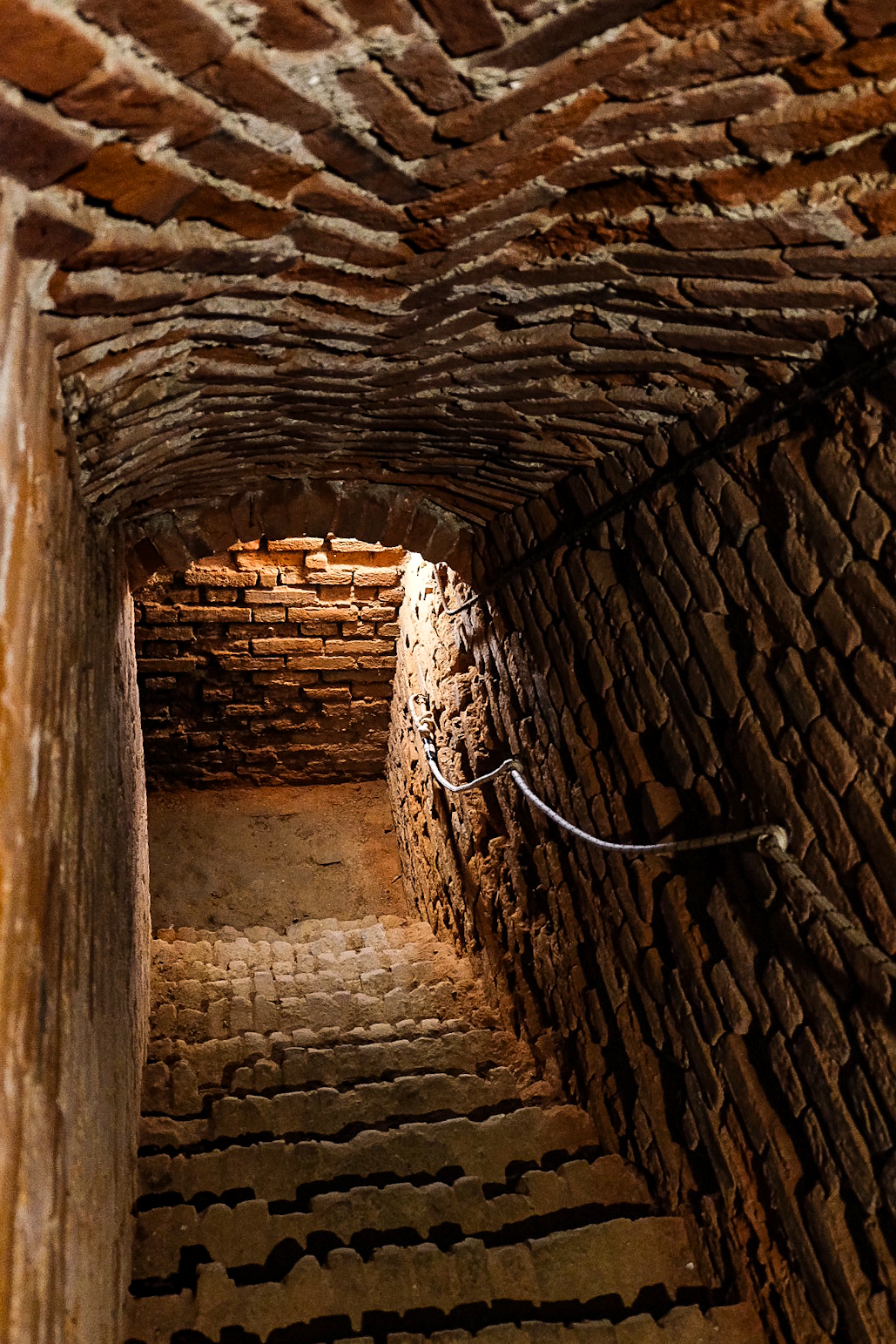 The culverts of the castle...