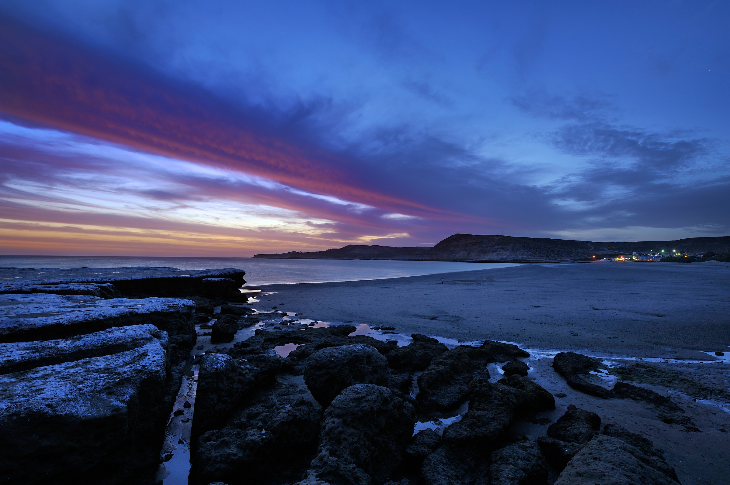 Tramonto in Patagonia n°1 - Puerto Piramides