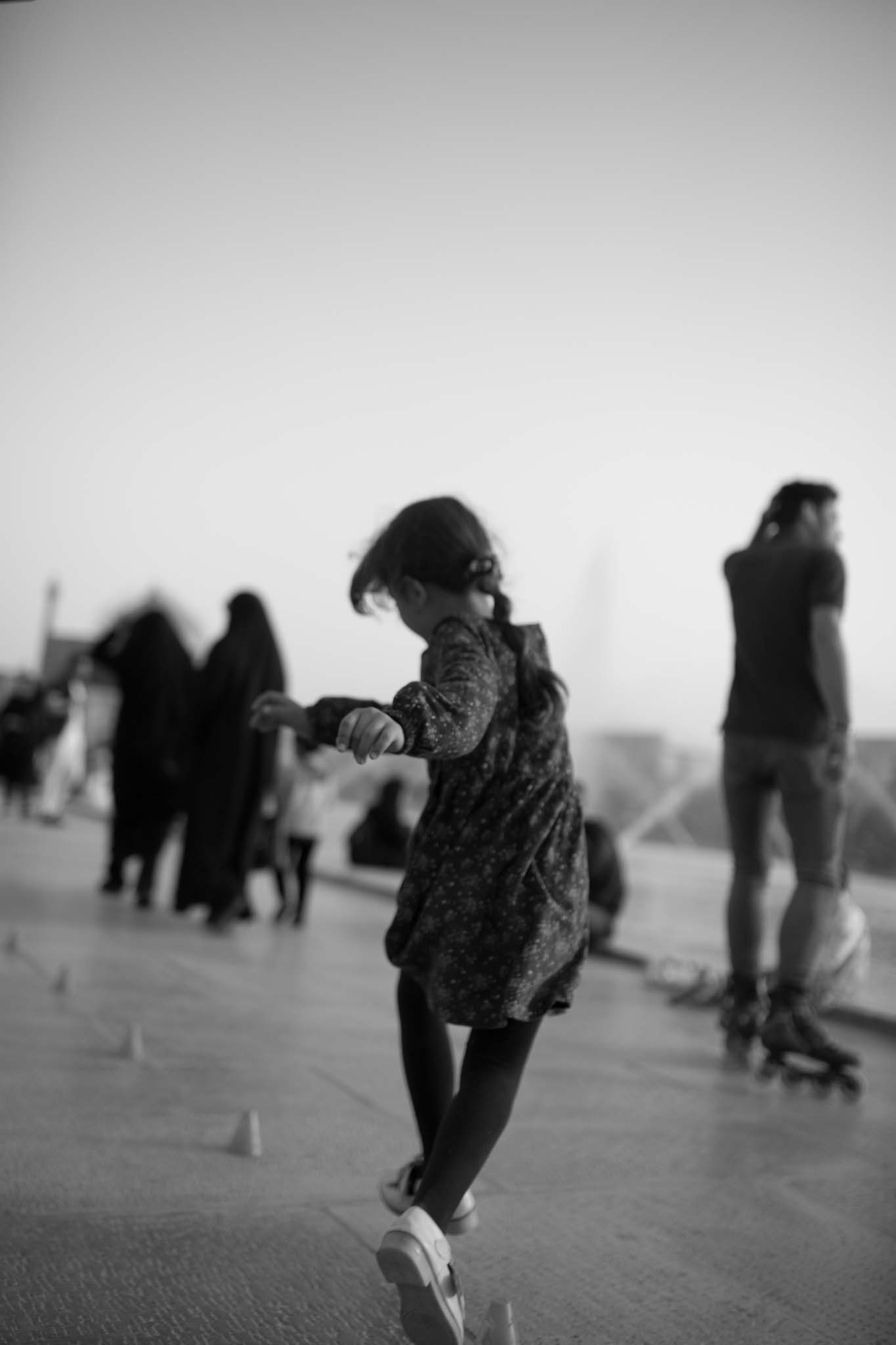 Little girl Square of Imams