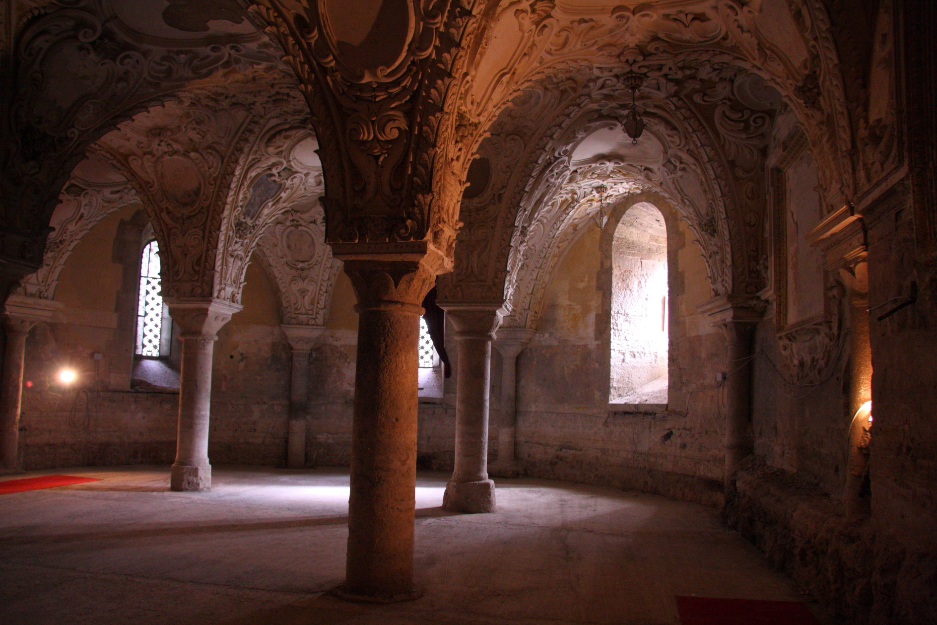 Messina, the crypt of the cathedral