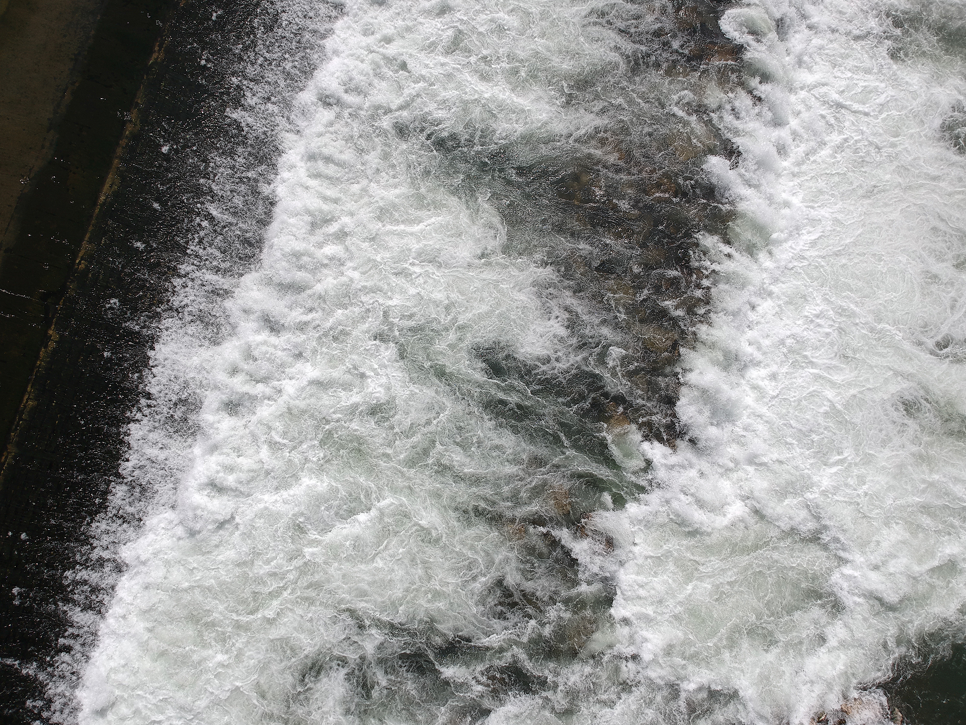 Flow-from a flight over the Falls of Balakrishnan (MI)