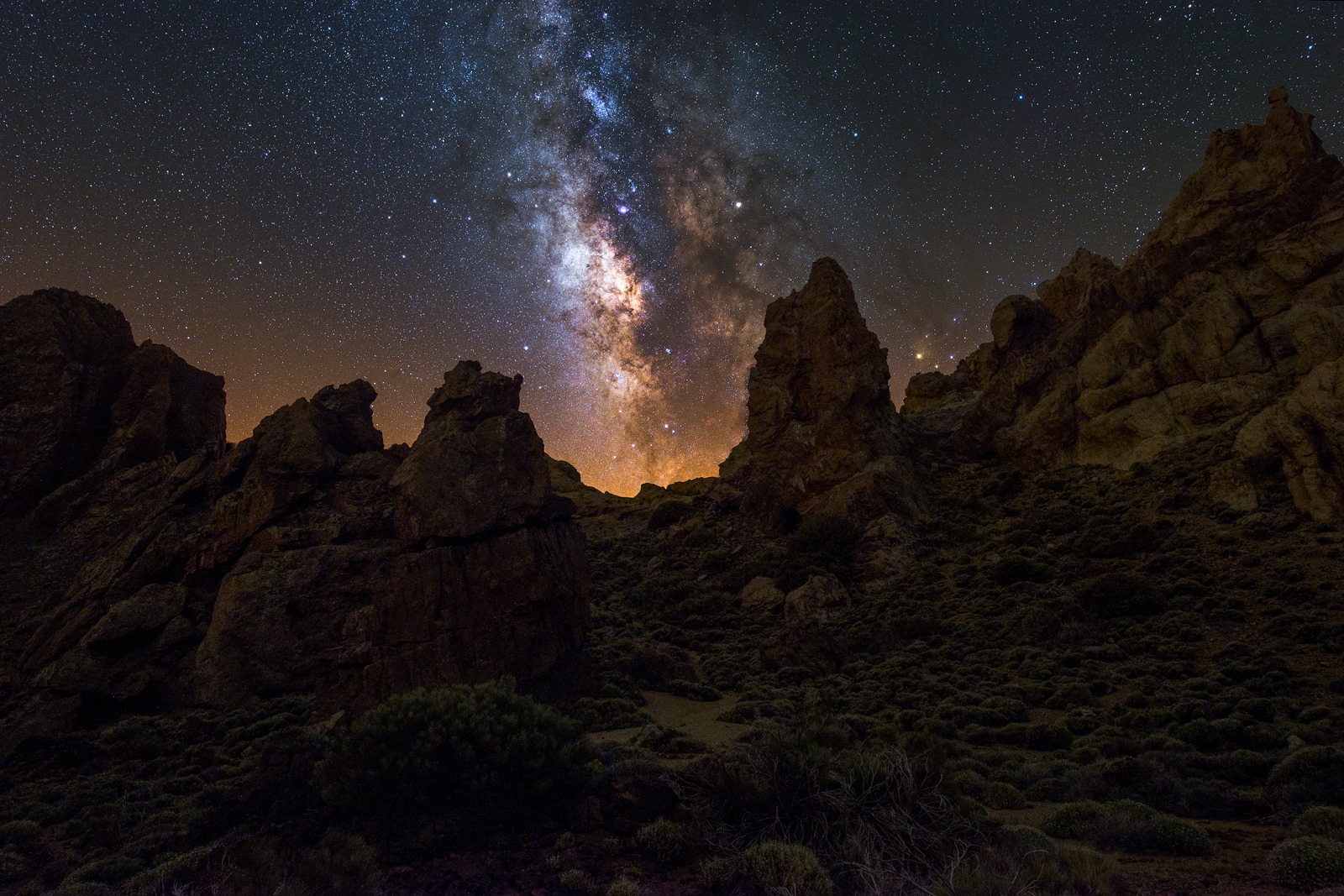 The magic of the night Tenerife 2017