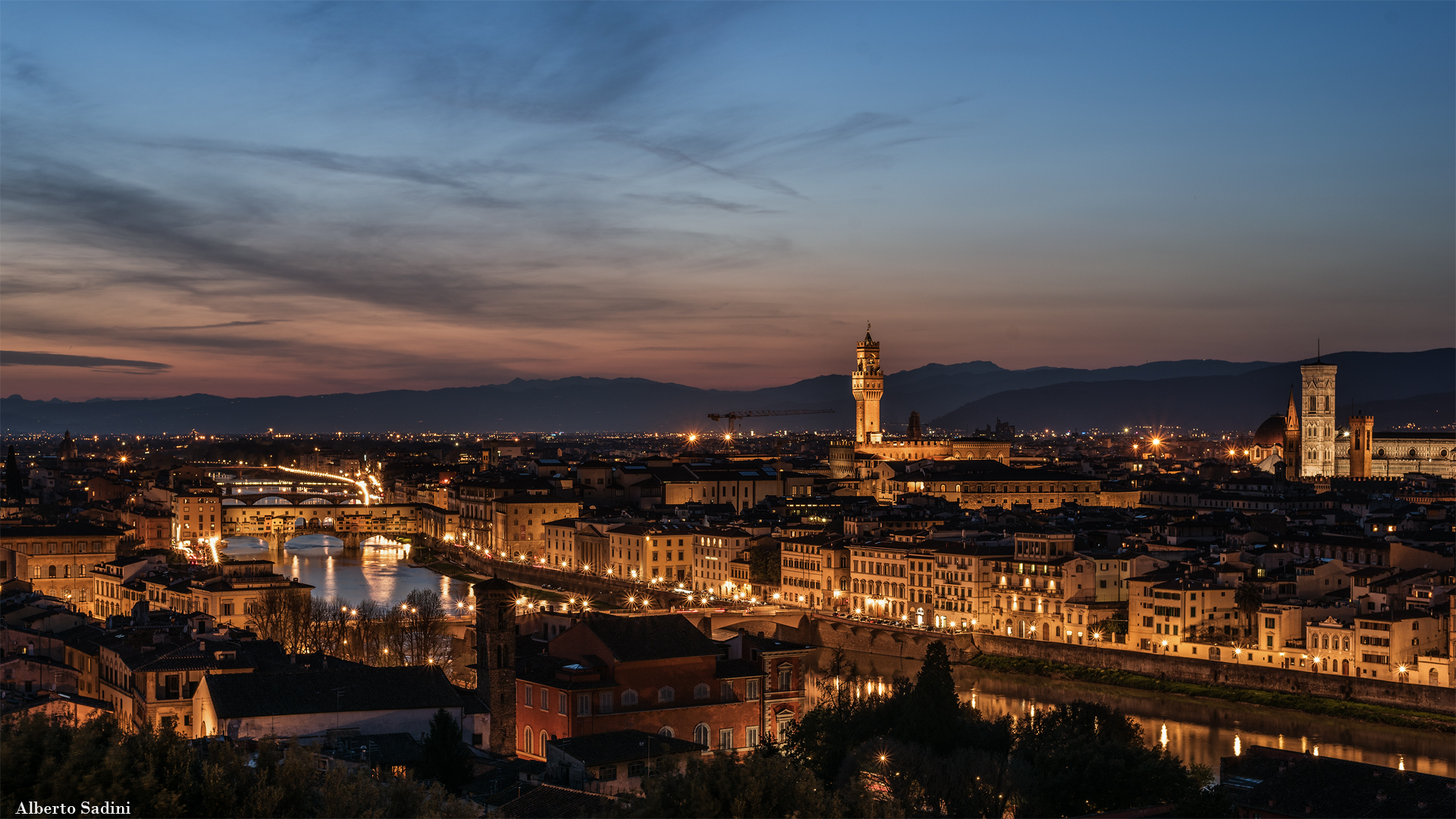 Firenze ora blu #firenze