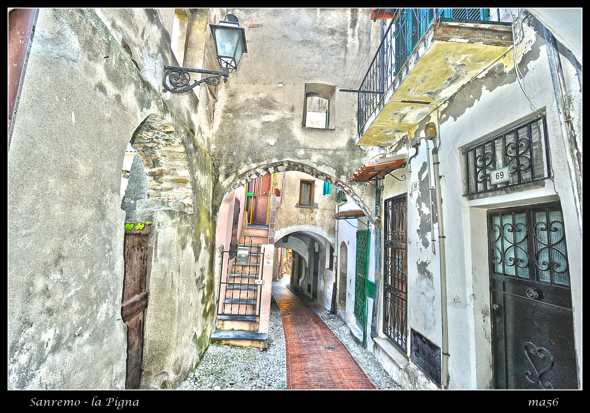 Sanremo - la Pigna (città vecchia) HDR