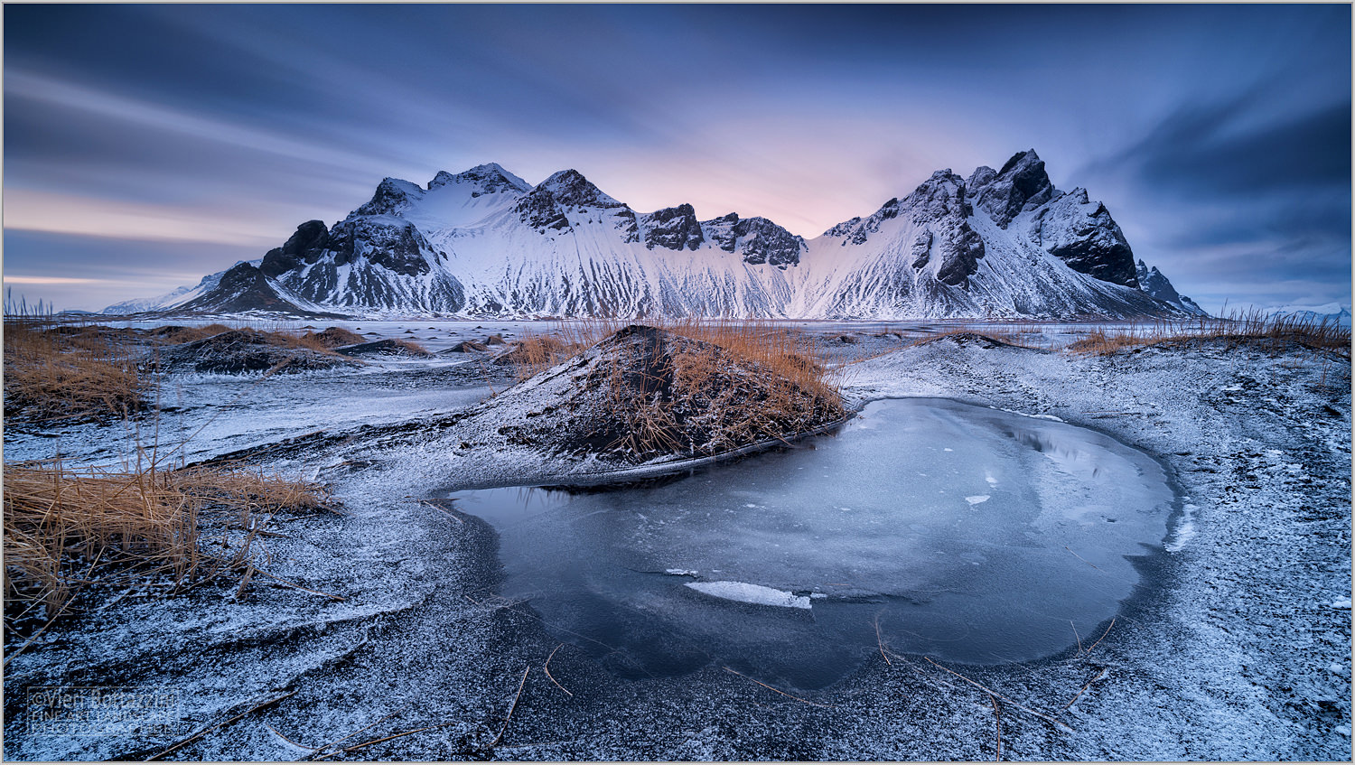 Vestrahorn al crepuscolo