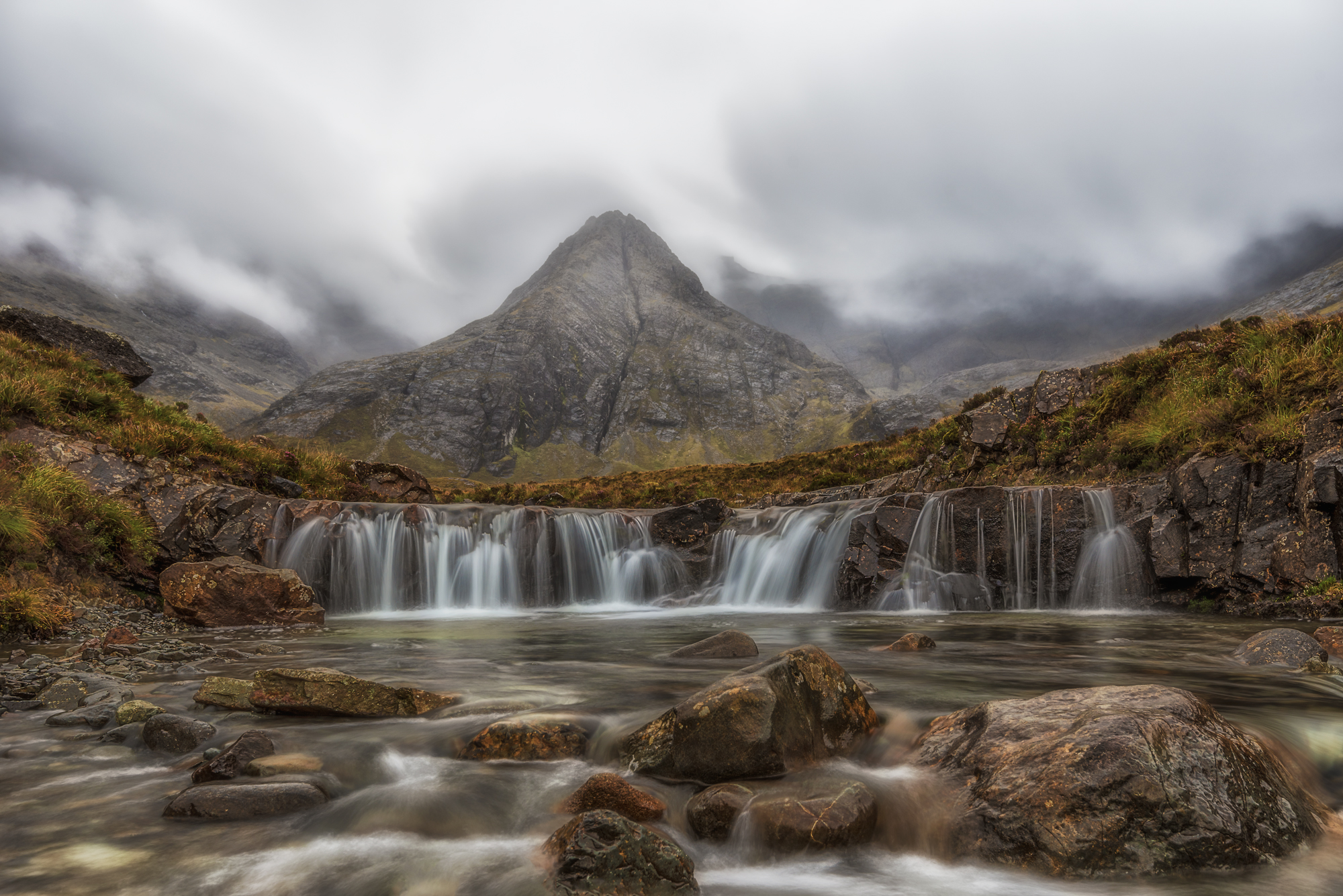 Scotland. The Fairy Pool