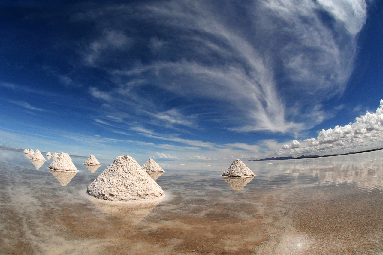 "Salar de Uyuni" - 3700m. Bolivia