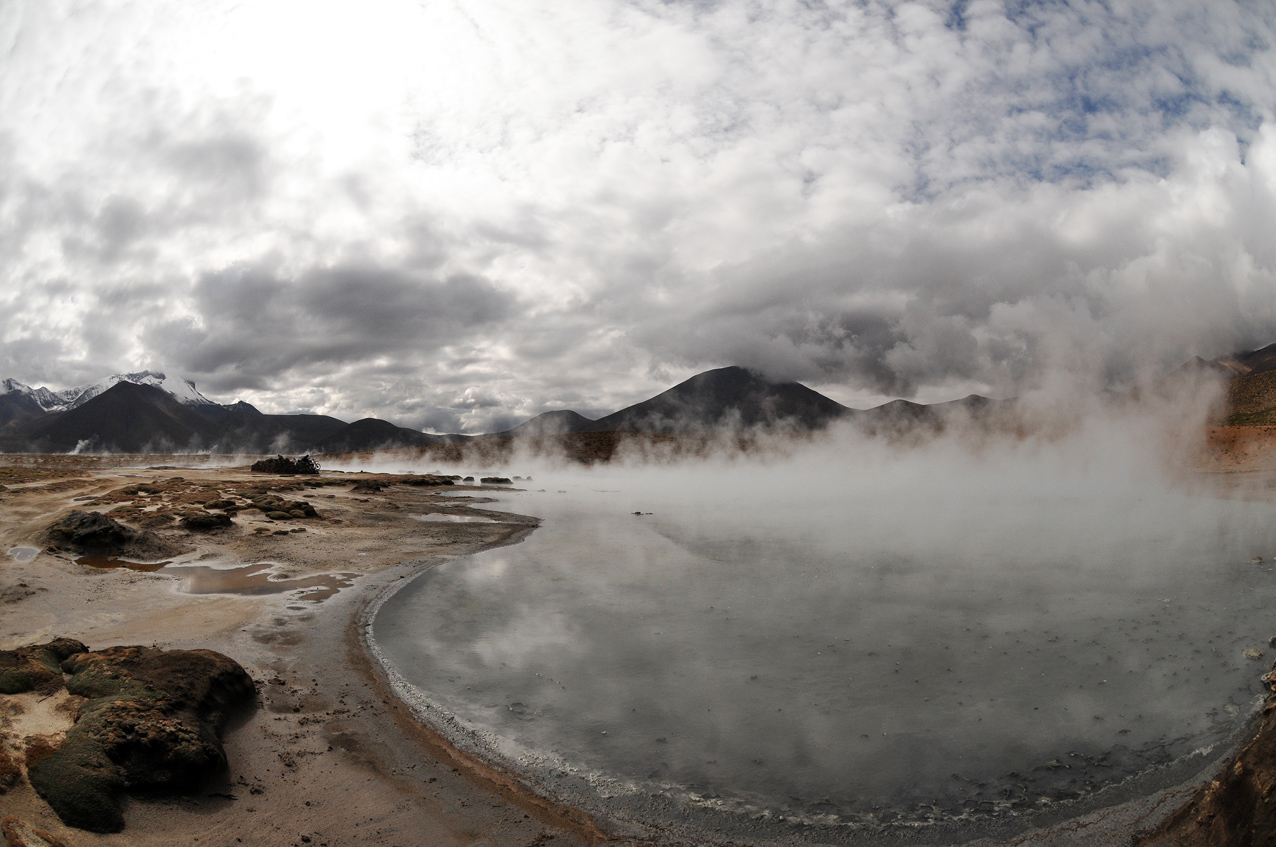"area termale" - parco nazionale Lauca - Cile