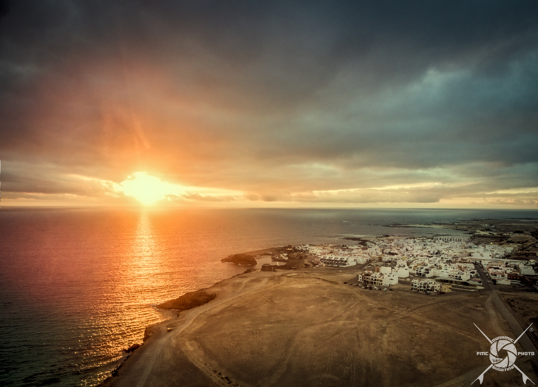 atardecer en Cotillo