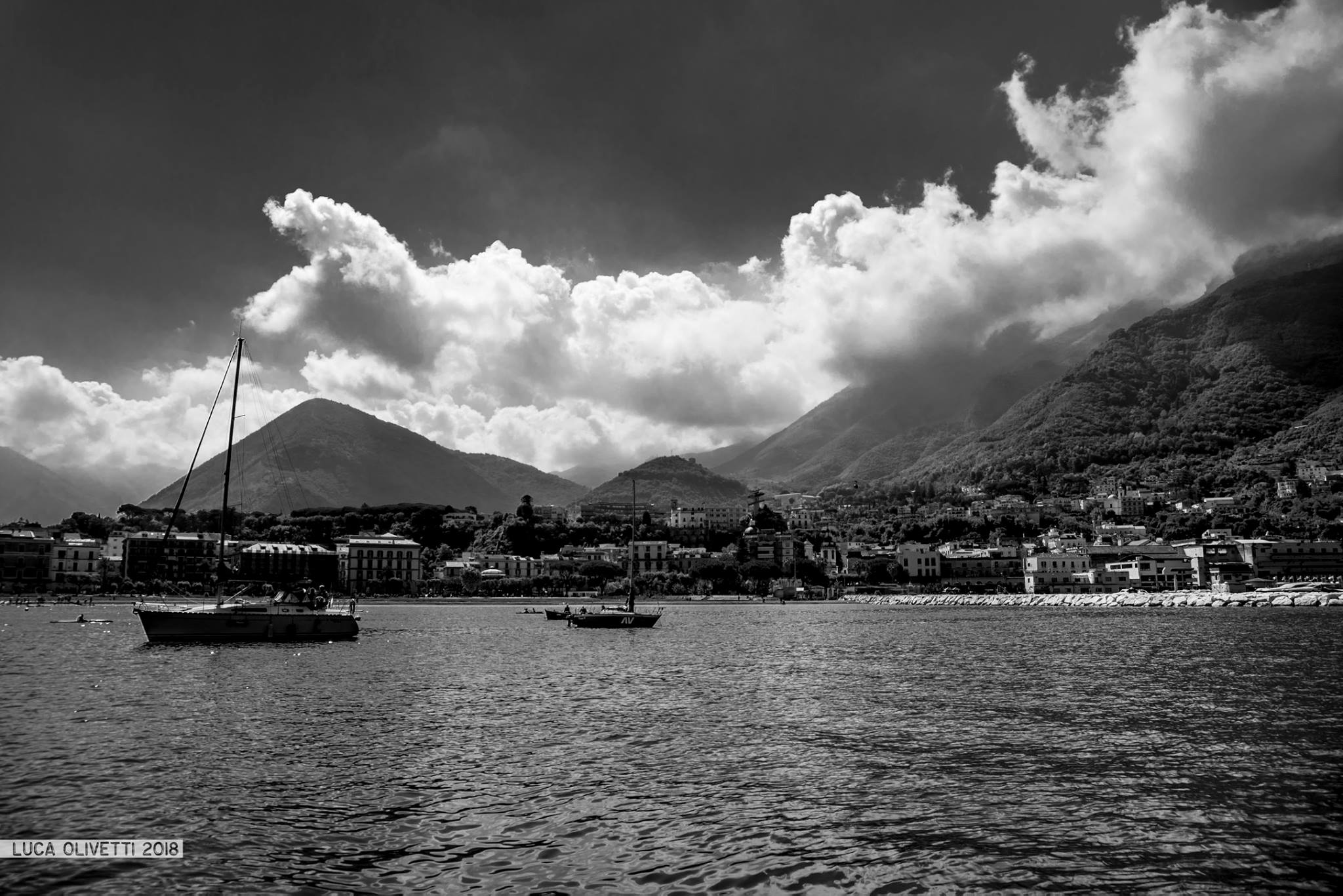 Castellammare di Stabia vista dal mare