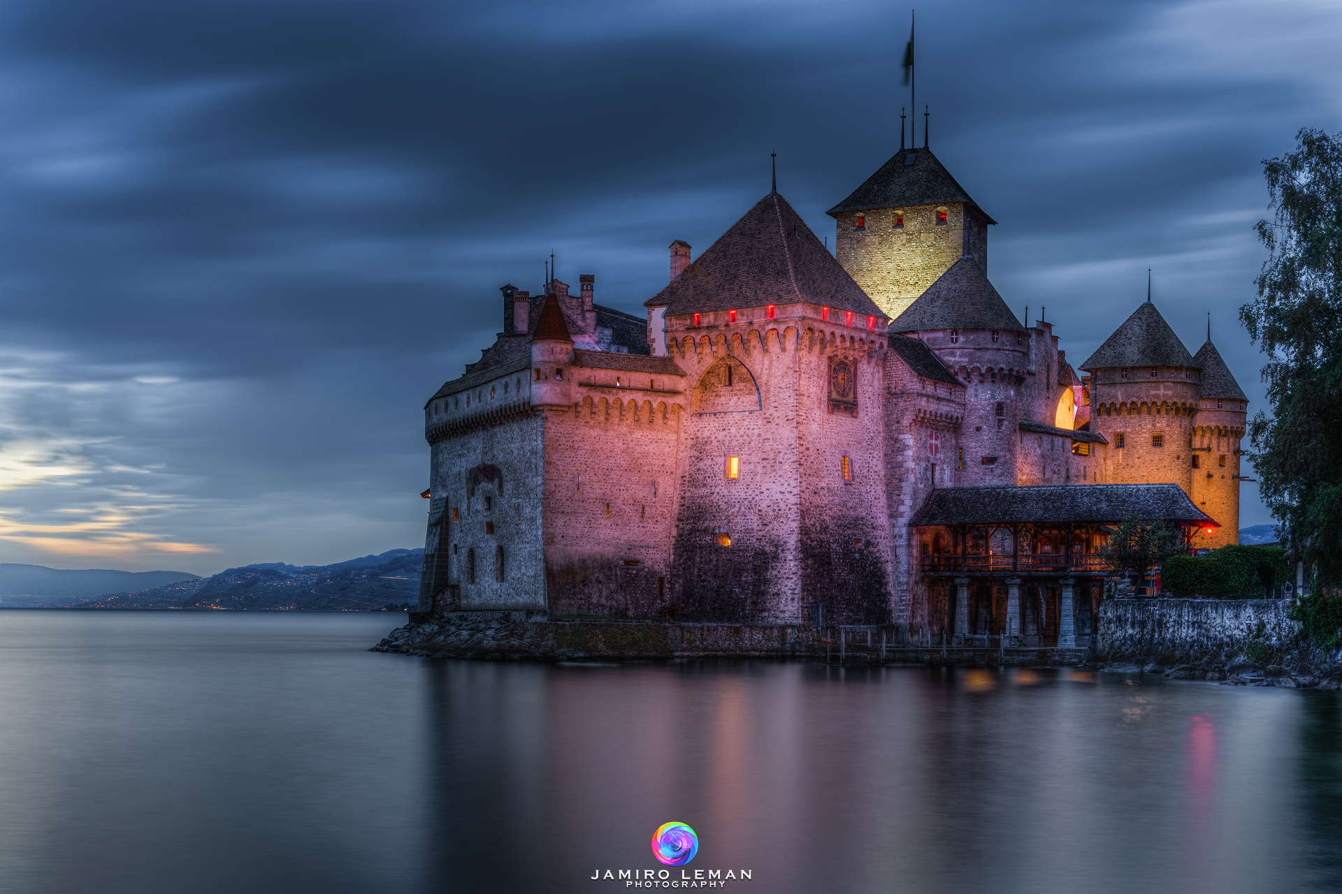 Castello Chillon  Lago Di Ginevra Montreux Svizzera
