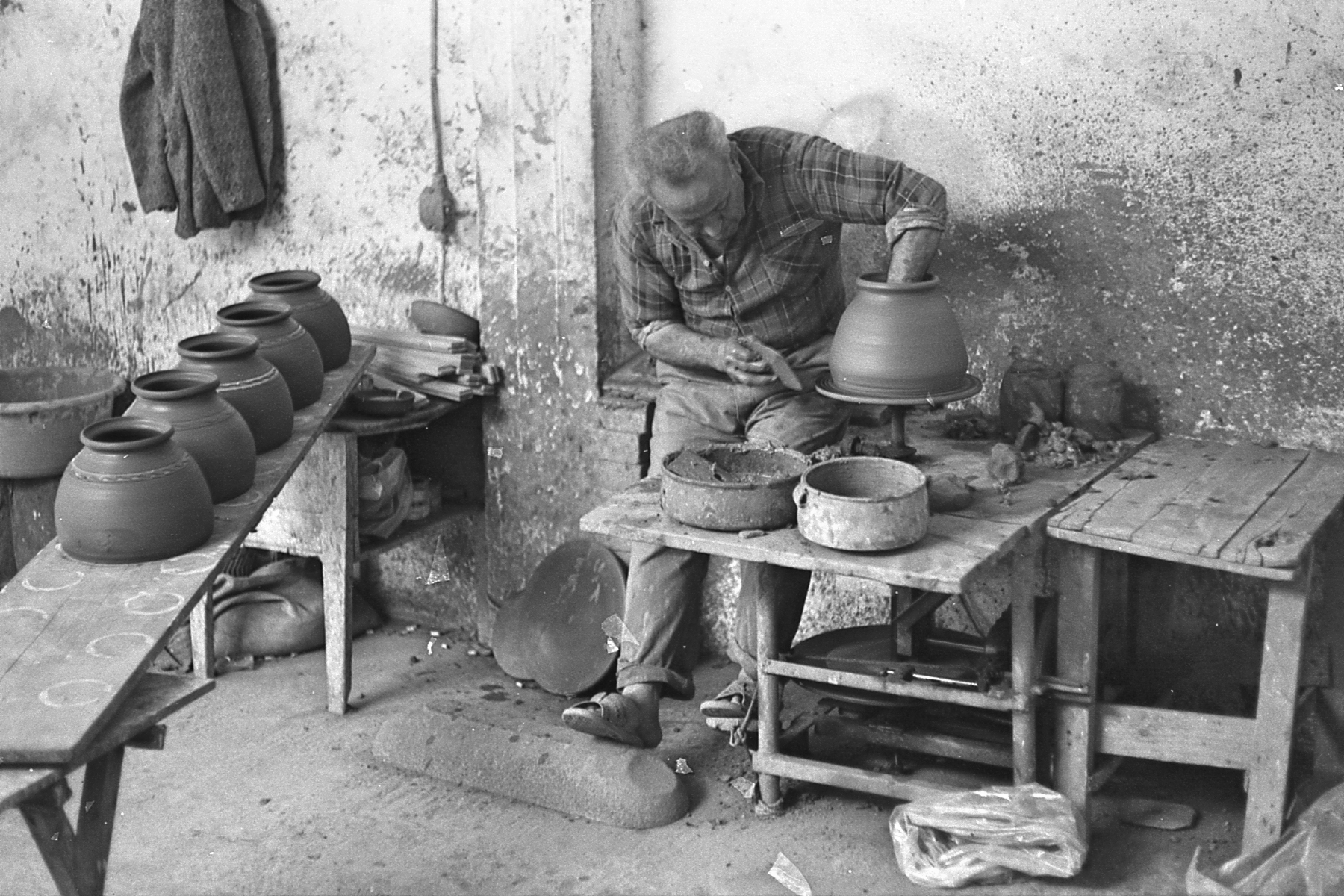 Nel laboratorio di argilla