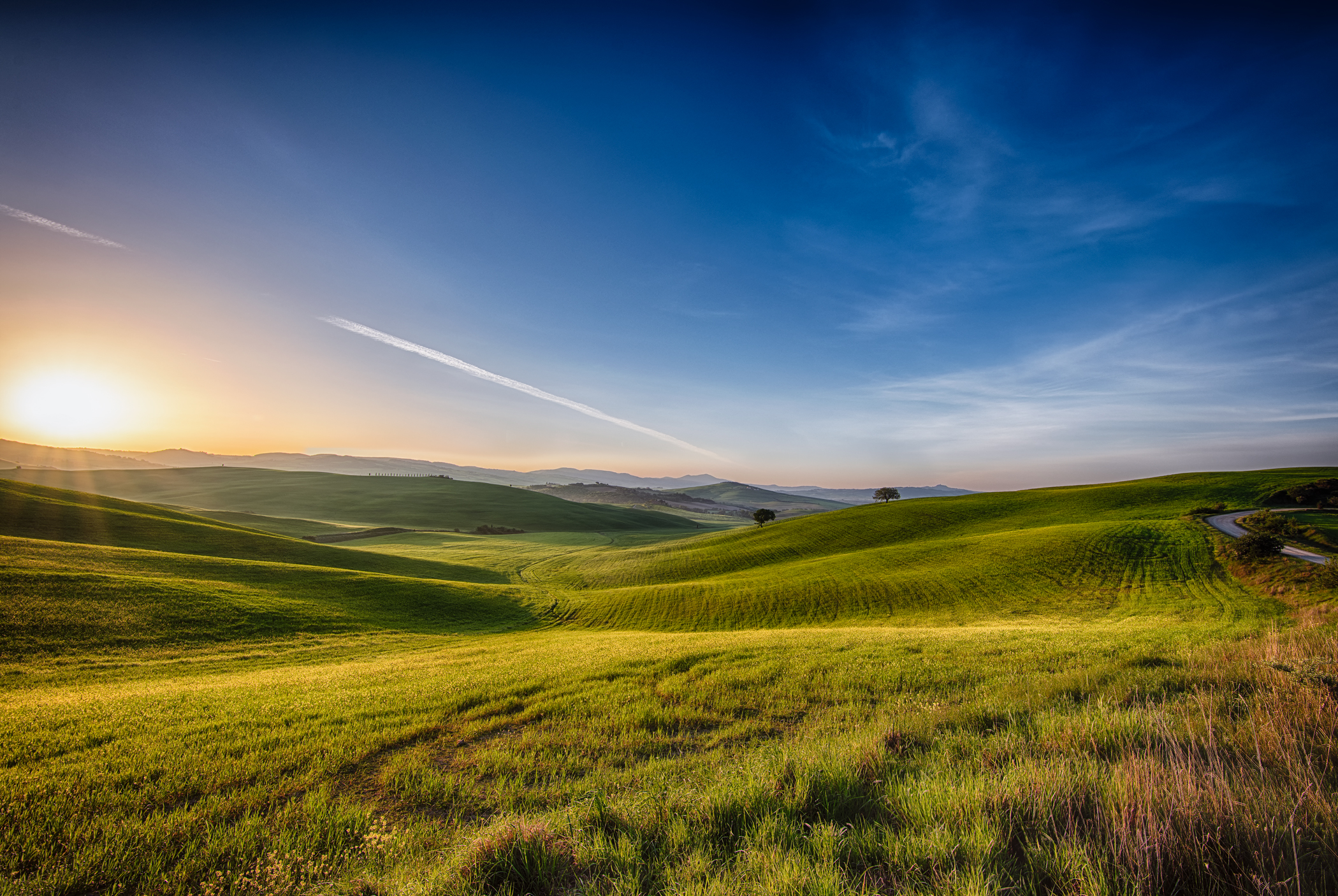 All the colours of Val d'orcia