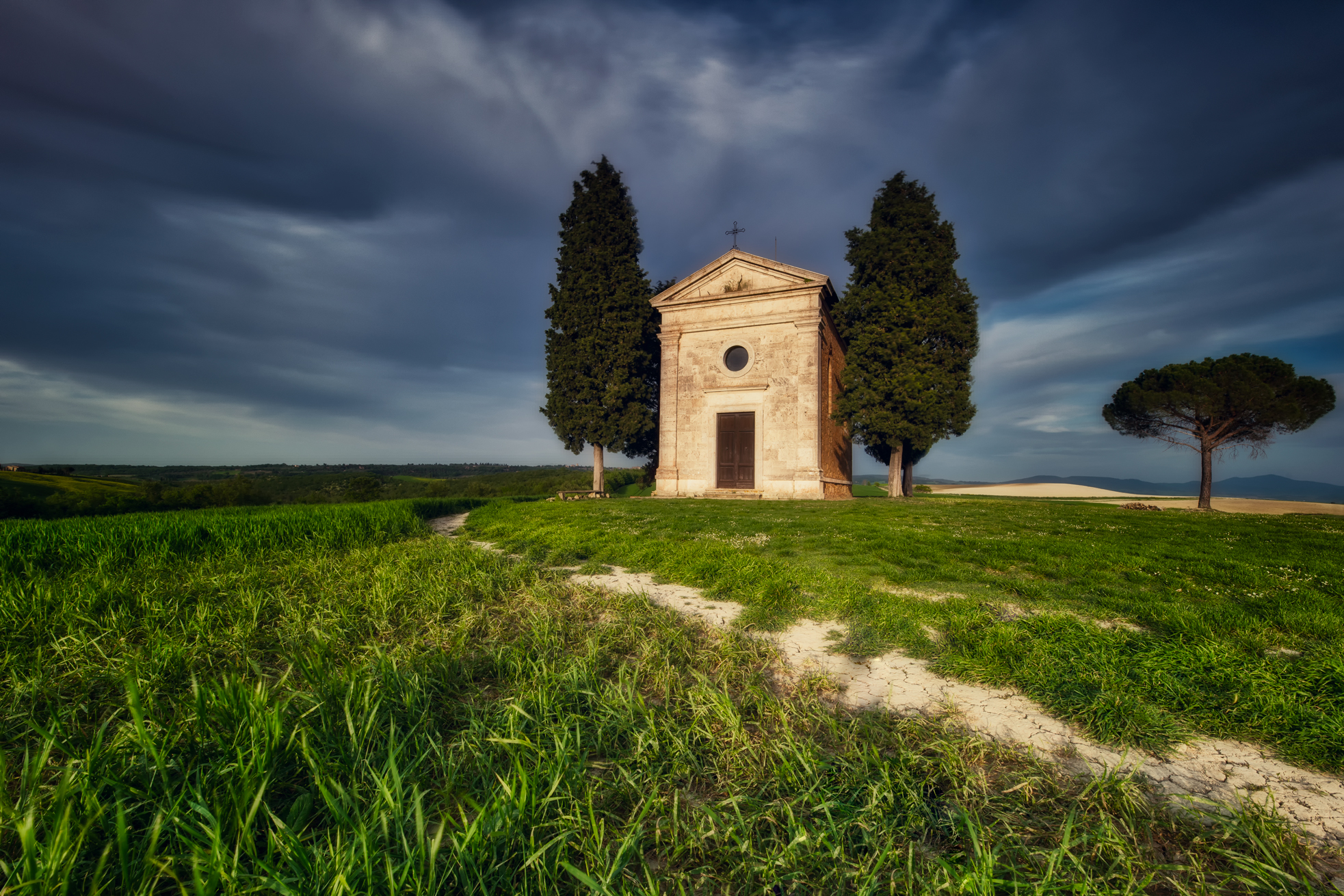 All the colours of Val d'orcia