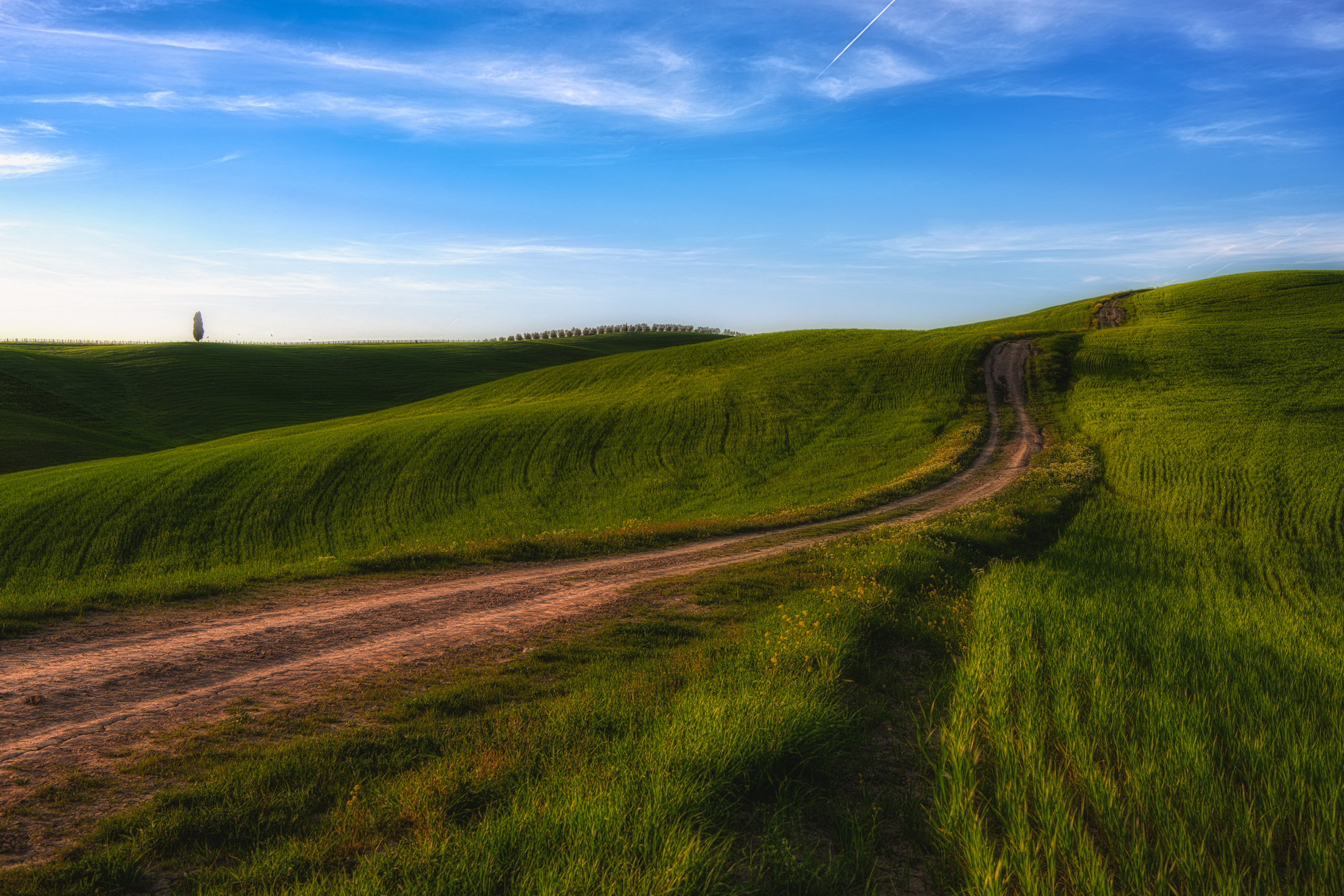 All the colours of Val d'orcia
