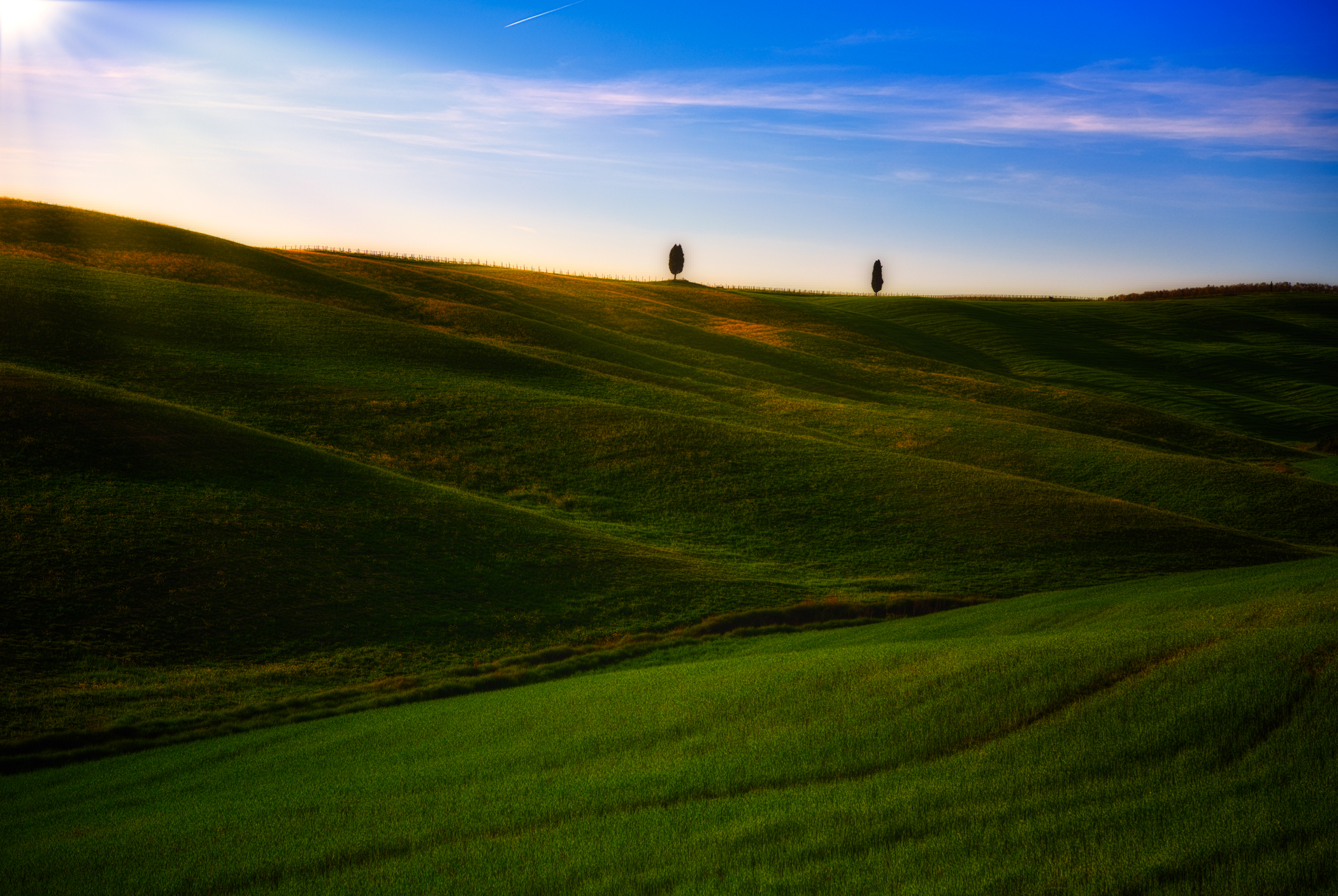 All the colours of Val d'orcia