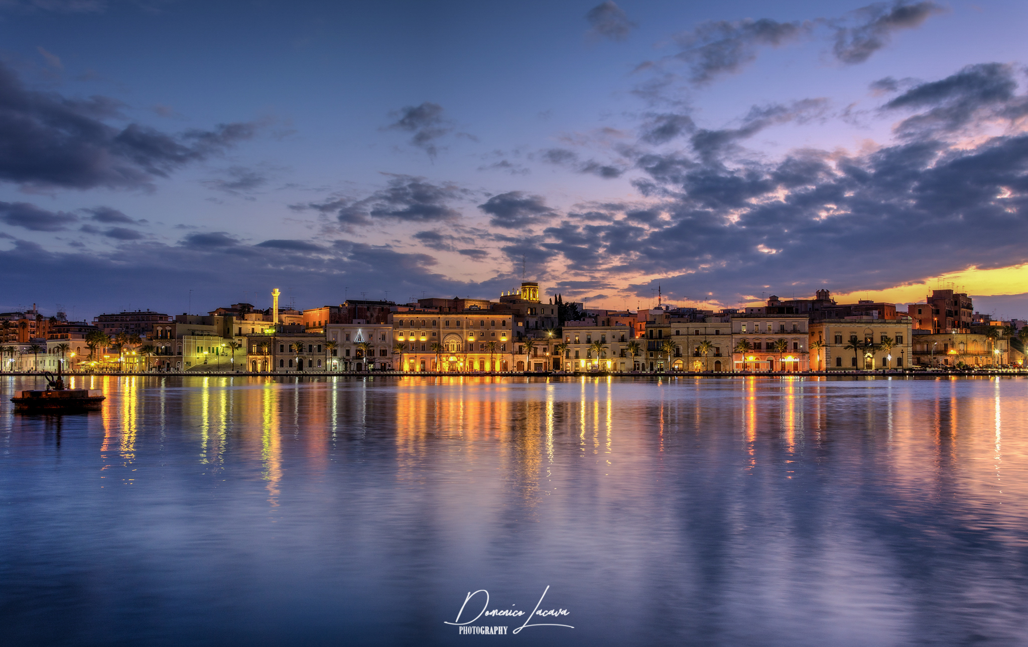 Tramonto a Brindisi, Puglia.