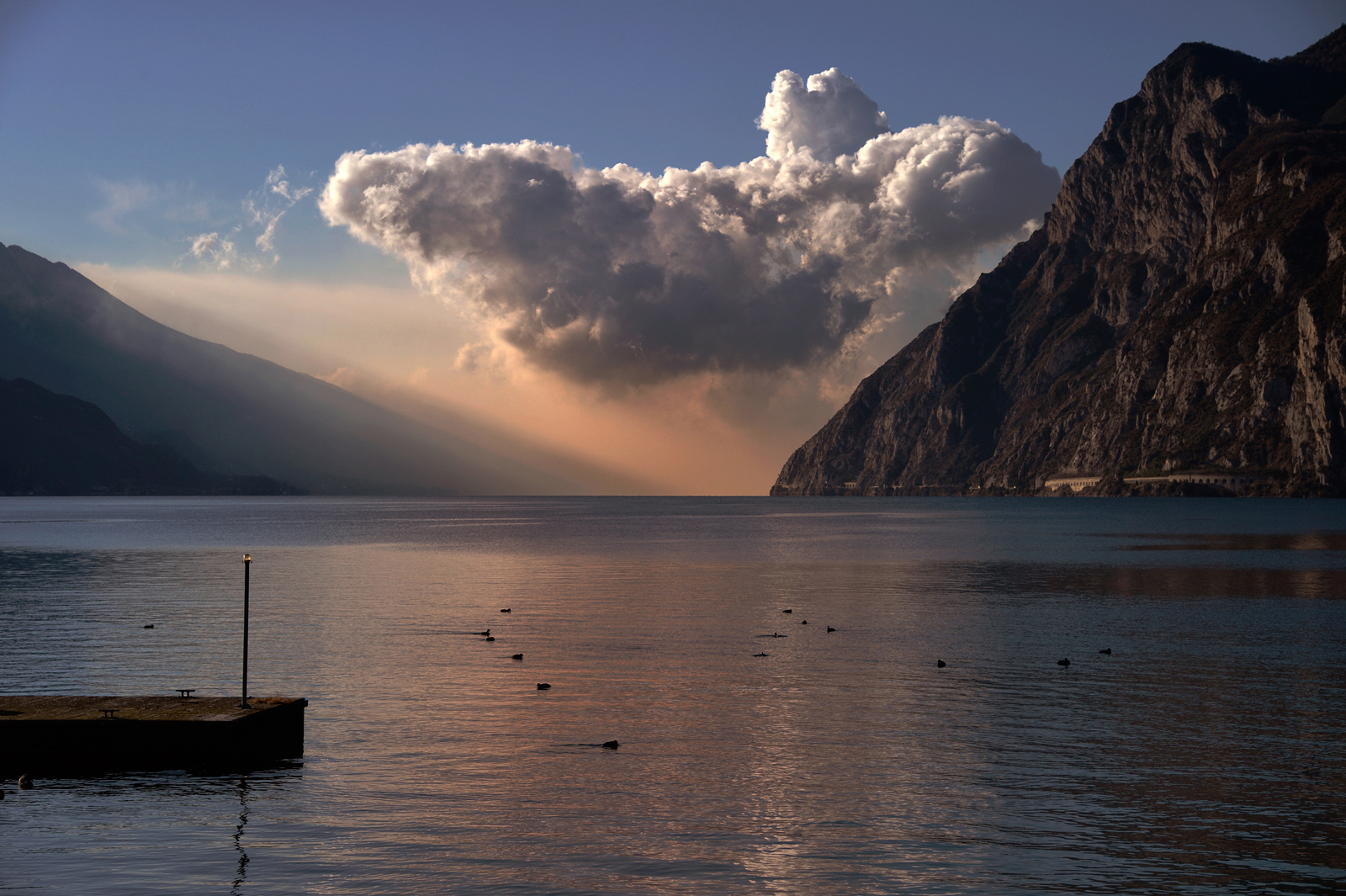 Evening on Lake Garda